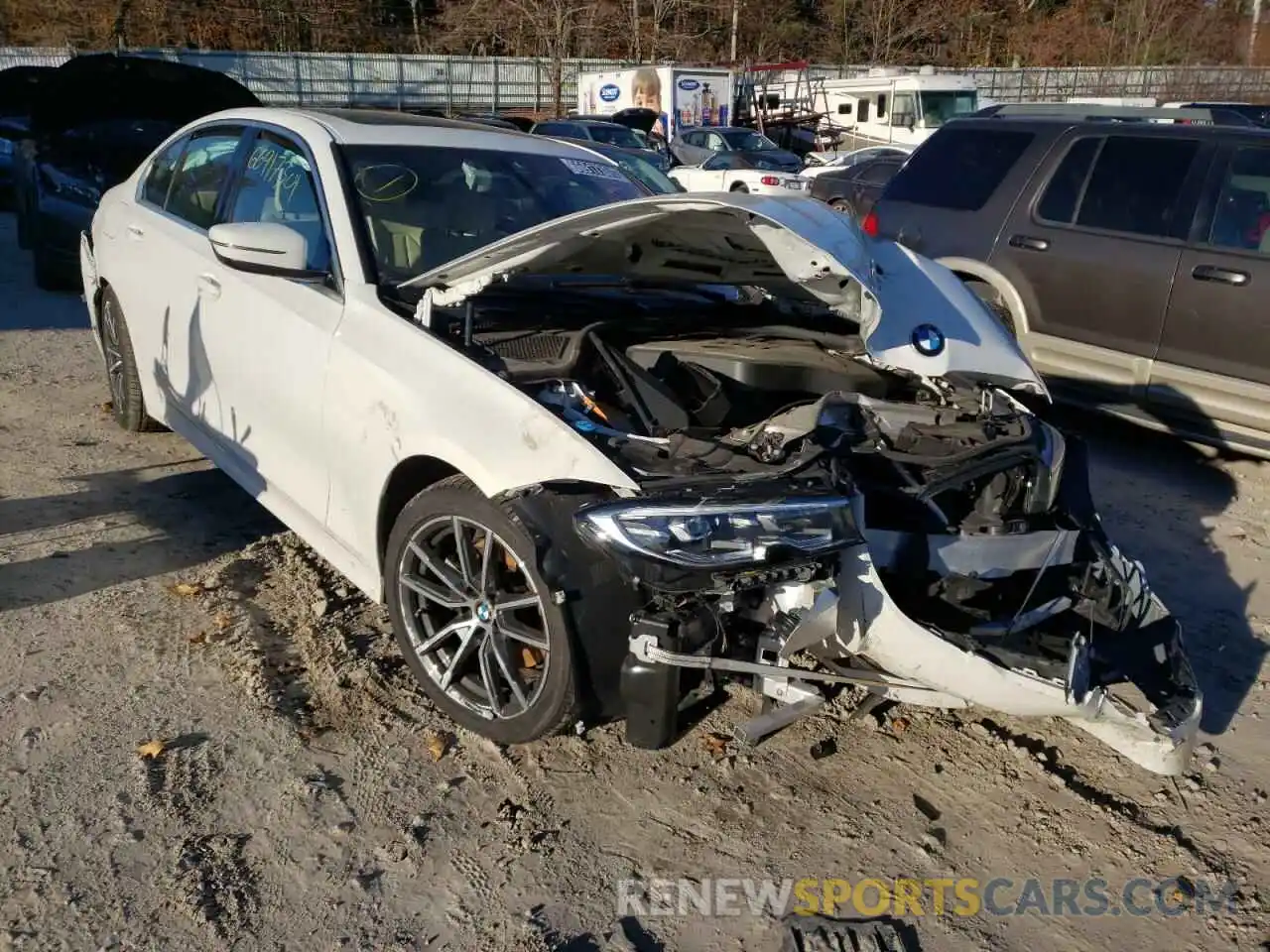 1 Photograph of a damaged car 3MW5R1J03L8B23508 BMW 3 SERIES 2020