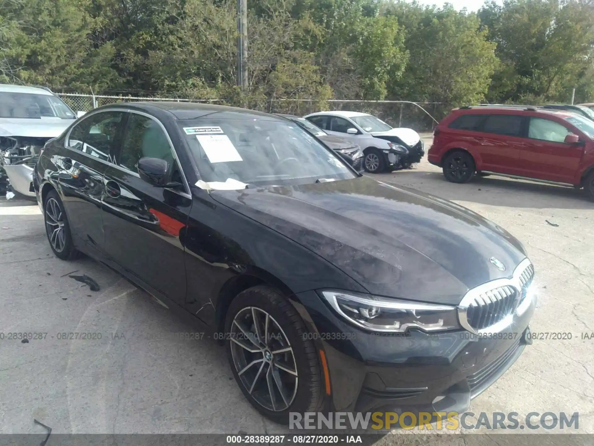 1 Фотография поврежденного автомобиля 3MW5R1J03L8B24948 BMW 3 SERIES 2020