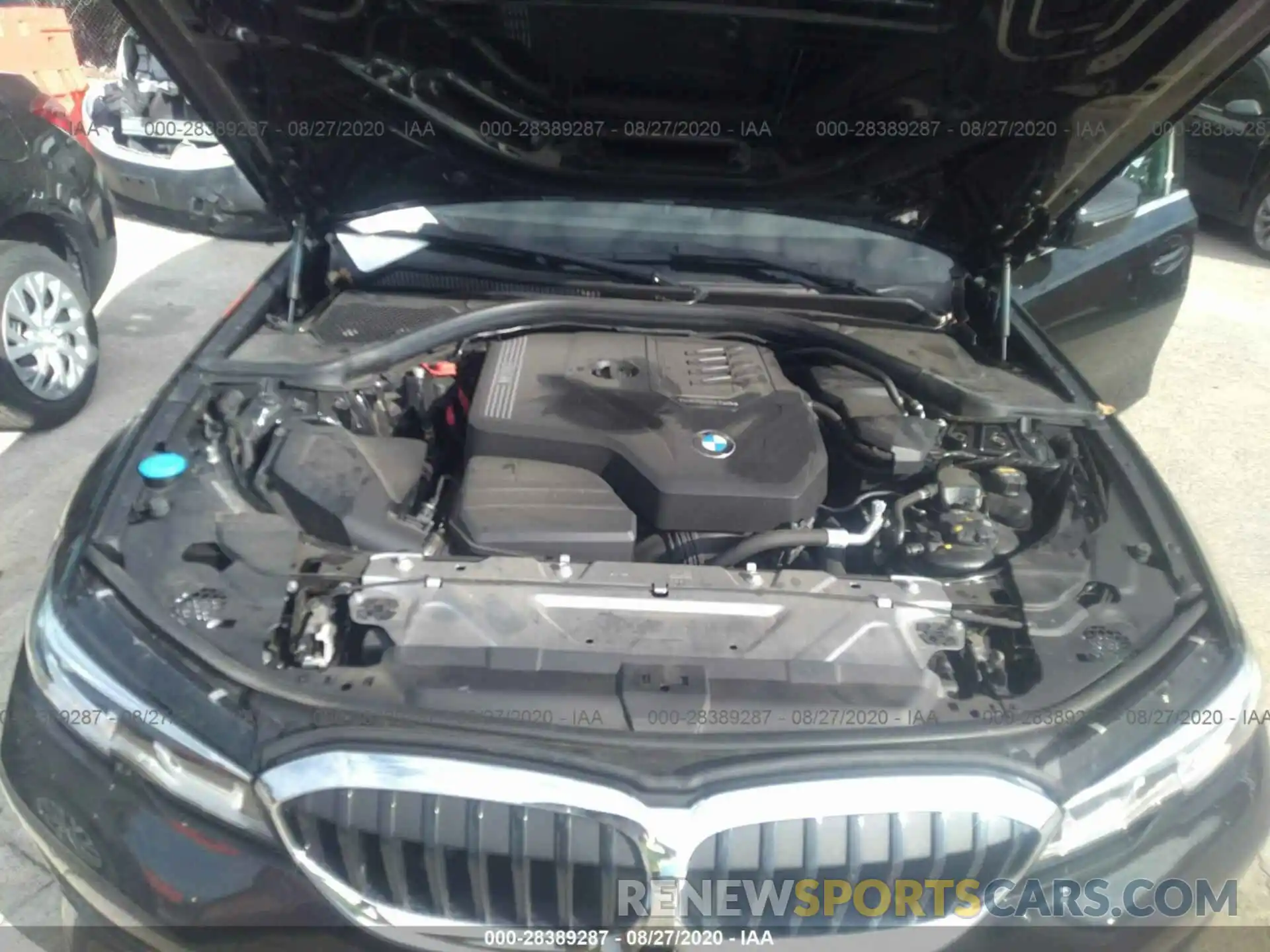 10 Фотография поврежденного автомобиля 3MW5R1J03L8B24948 BMW 3 SERIES 2020