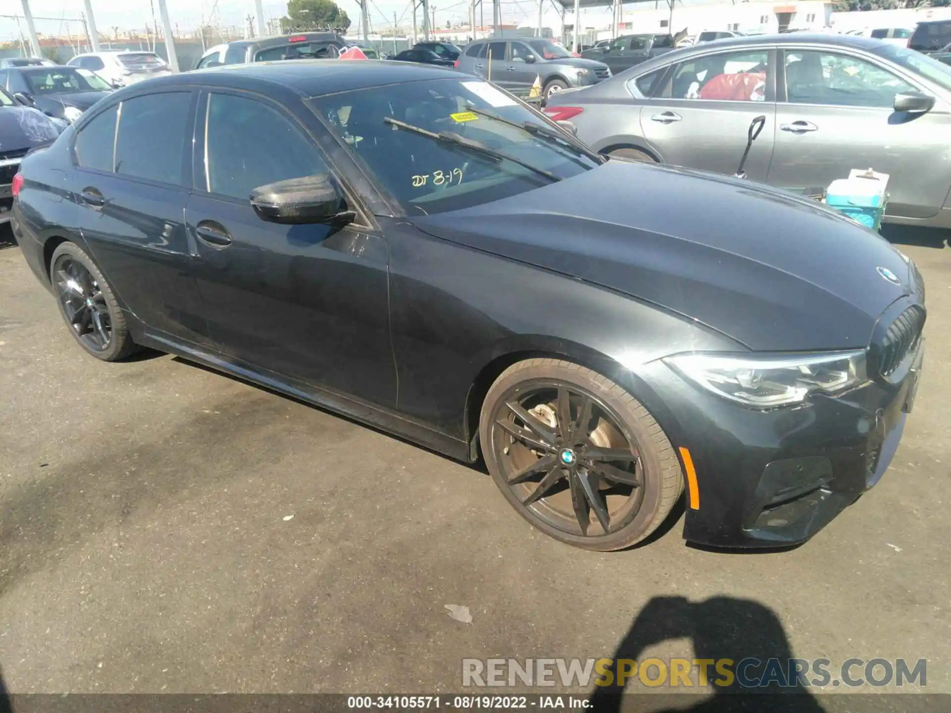 1 Photograph of a damaged car 3MW5R1J03L8B33326 BMW 3 SERIES 2020