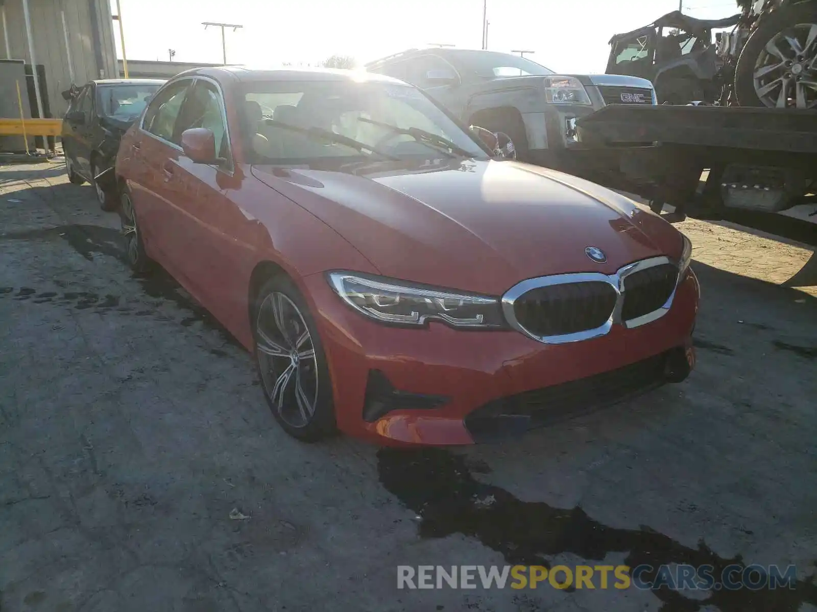 1 Photograph of a damaged car 3MW5R1J03L8B33729 BMW 3 SERIES 2020