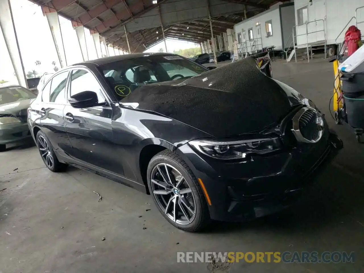 1 Photograph of a damaged car 3MW5R1J03L8B39319 BMW 3 SERIES 2020