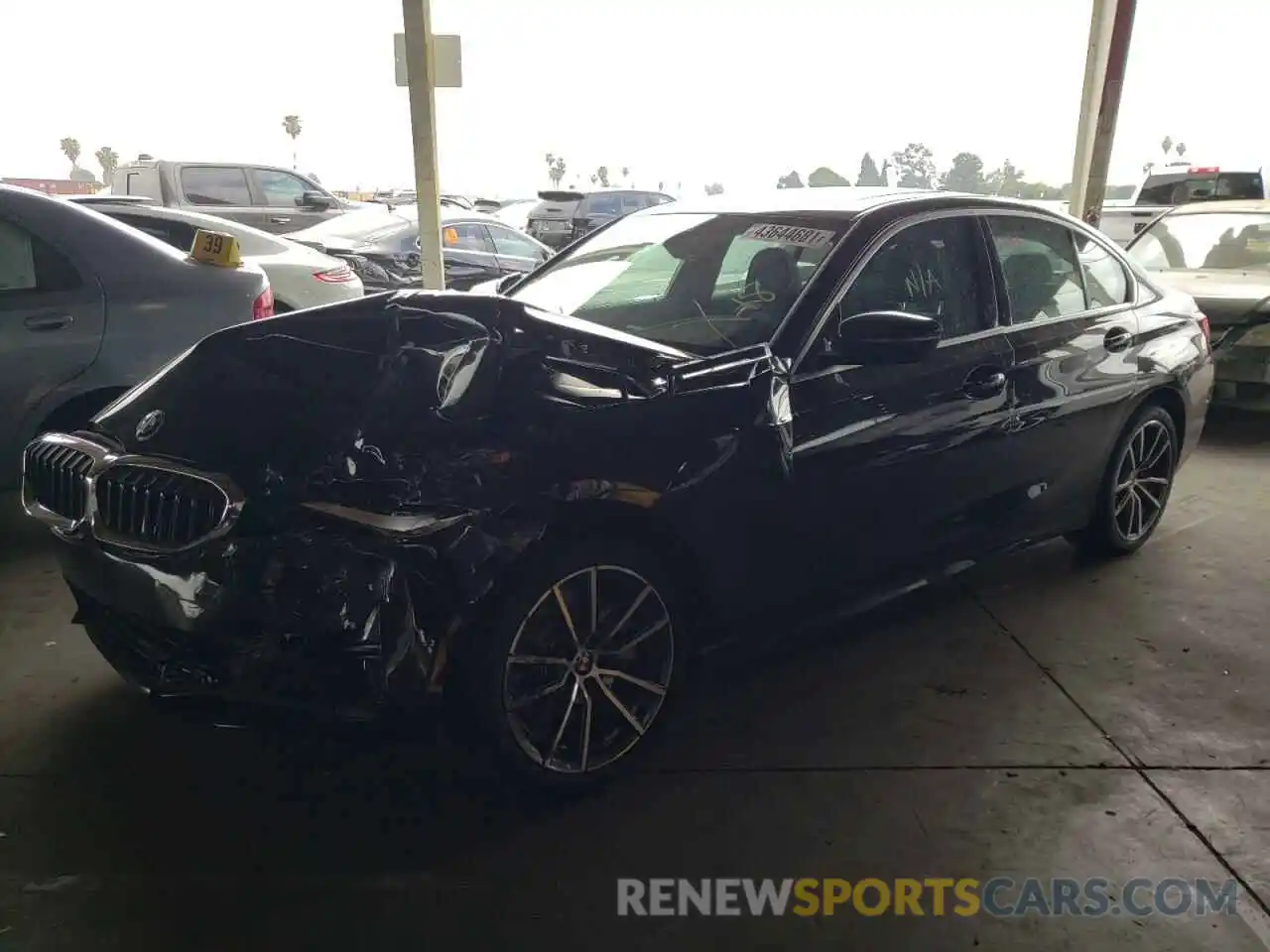 2 Photograph of a damaged car 3MW5R1J03L8B39319 BMW 3 SERIES 2020