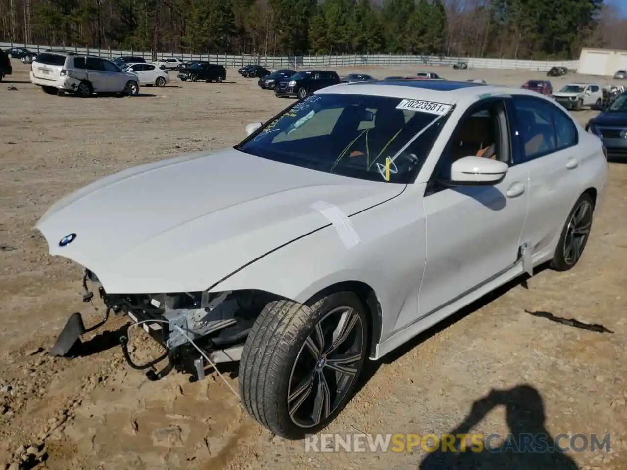 2 Photograph of a damaged car 3MW5R1J03L8B44892 BMW 3 SERIES 2020