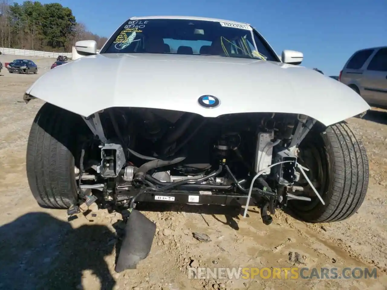 9 Photograph of a damaged car 3MW5R1J03L8B44892 BMW 3 SERIES 2020