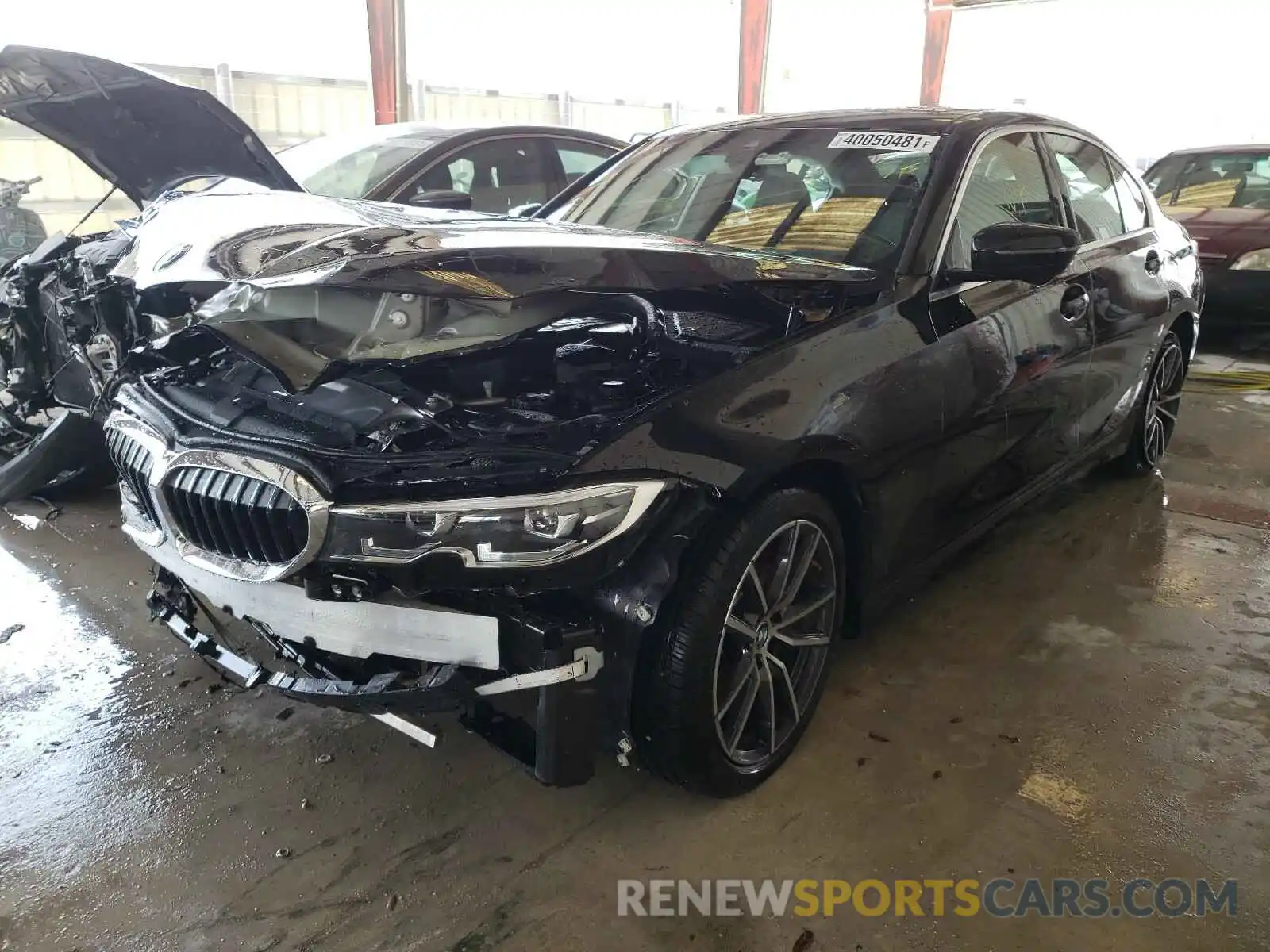 2 Фотография поврежденного автомобиля 3MW5R1J04L8B07530 BMW 3 SERIES 2020