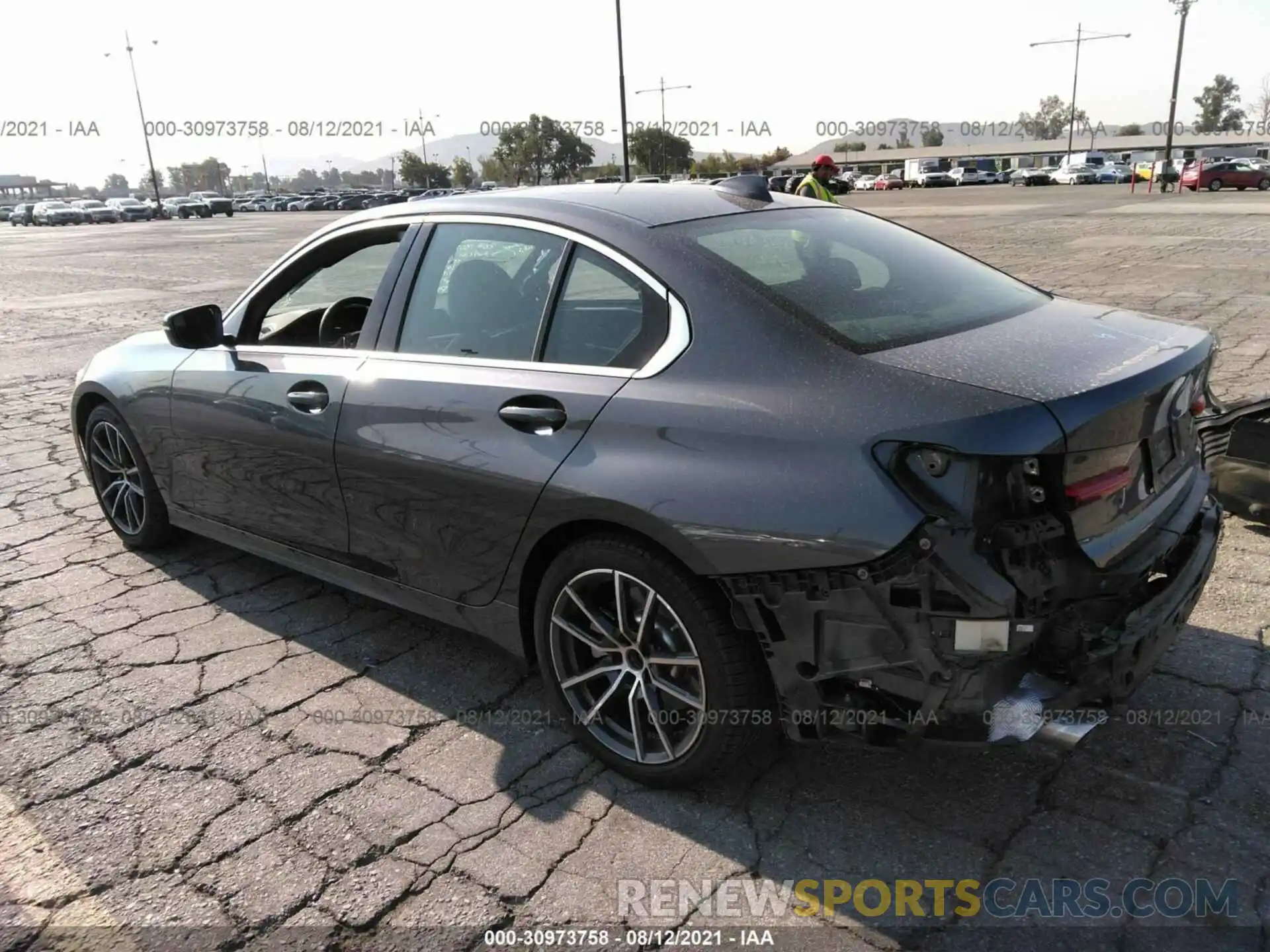 3 Photograph of a damaged car 3MW5R1J04L8B10511 BMW 3 SERIES 2020