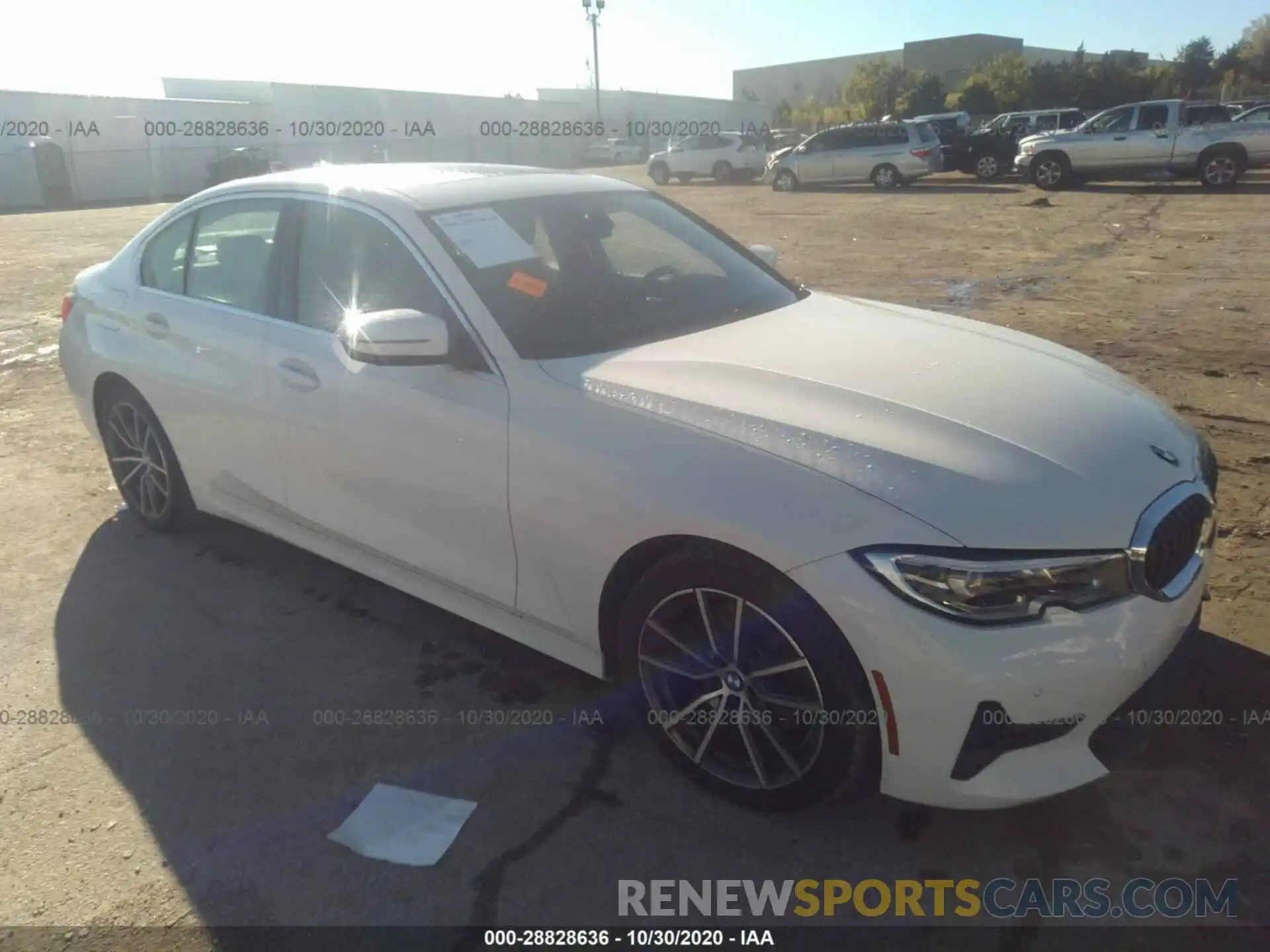 1 Photograph of a damaged car 3MW5R1J04L8B12405 BMW 3 SERIES 2020