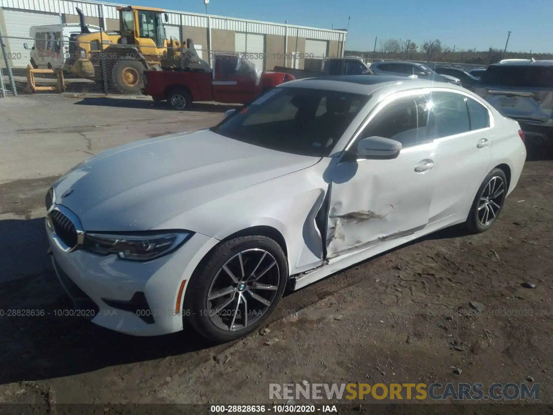 2 Photograph of a damaged car 3MW5R1J04L8B12405 BMW 3 SERIES 2020