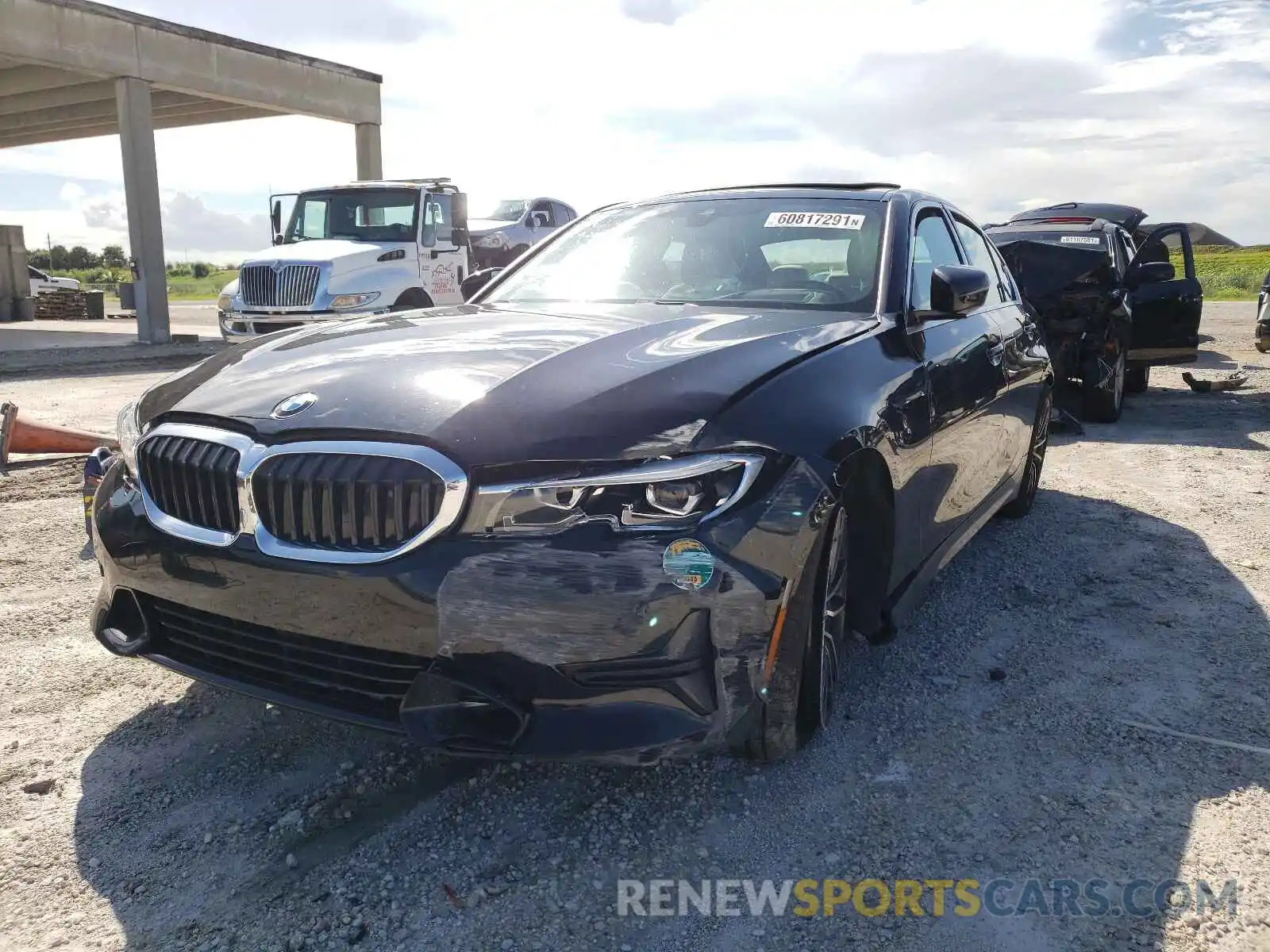 9 Photograph of a damaged car 3MW5R1J04L8B19385 BMW 3 SERIES 2020