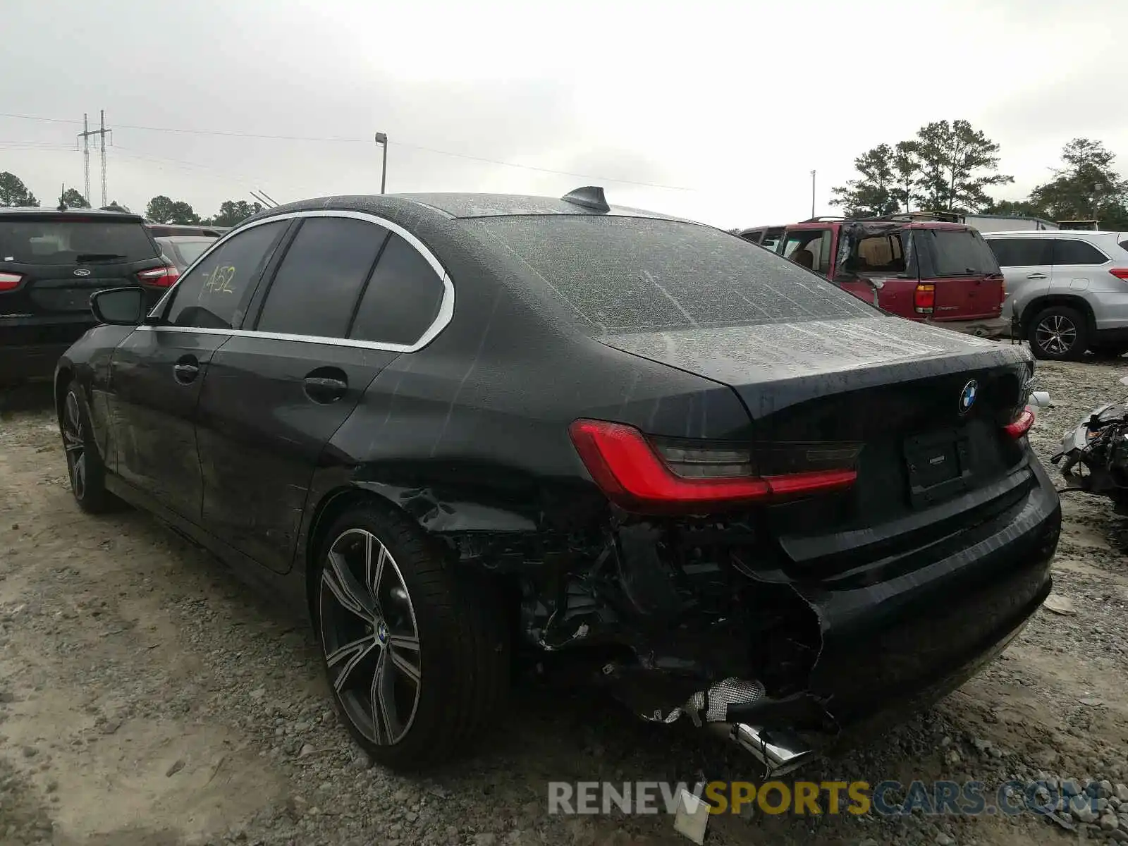 3 Photograph of a damaged car 3MW5R1J04L8B19564 BMW 3 SERIES 2020