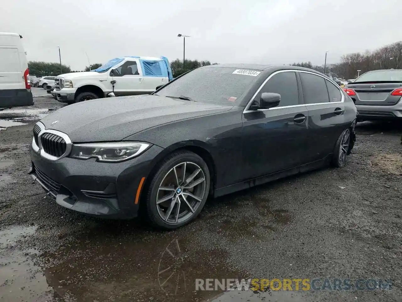 1 Photograph of a damaged car 3MW5R1J04L8B23842 BMW 3 SERIES 2020