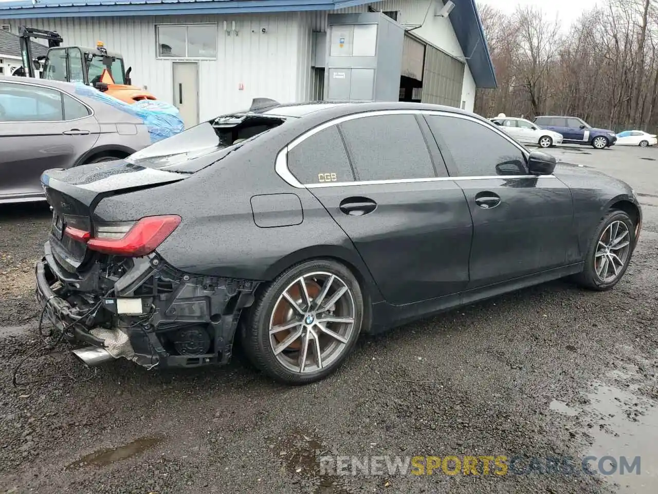 3 Photograph of a damaged car 3MW5R1J04L8B23842 BMW 3 SERIES 2020