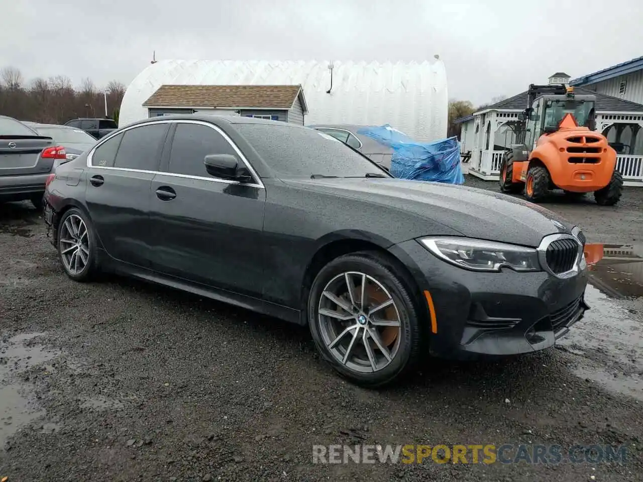 4 Фотография поврежденного автомобиля 3MW5R1J04L8B23842 BMW 3 SERIES 2020