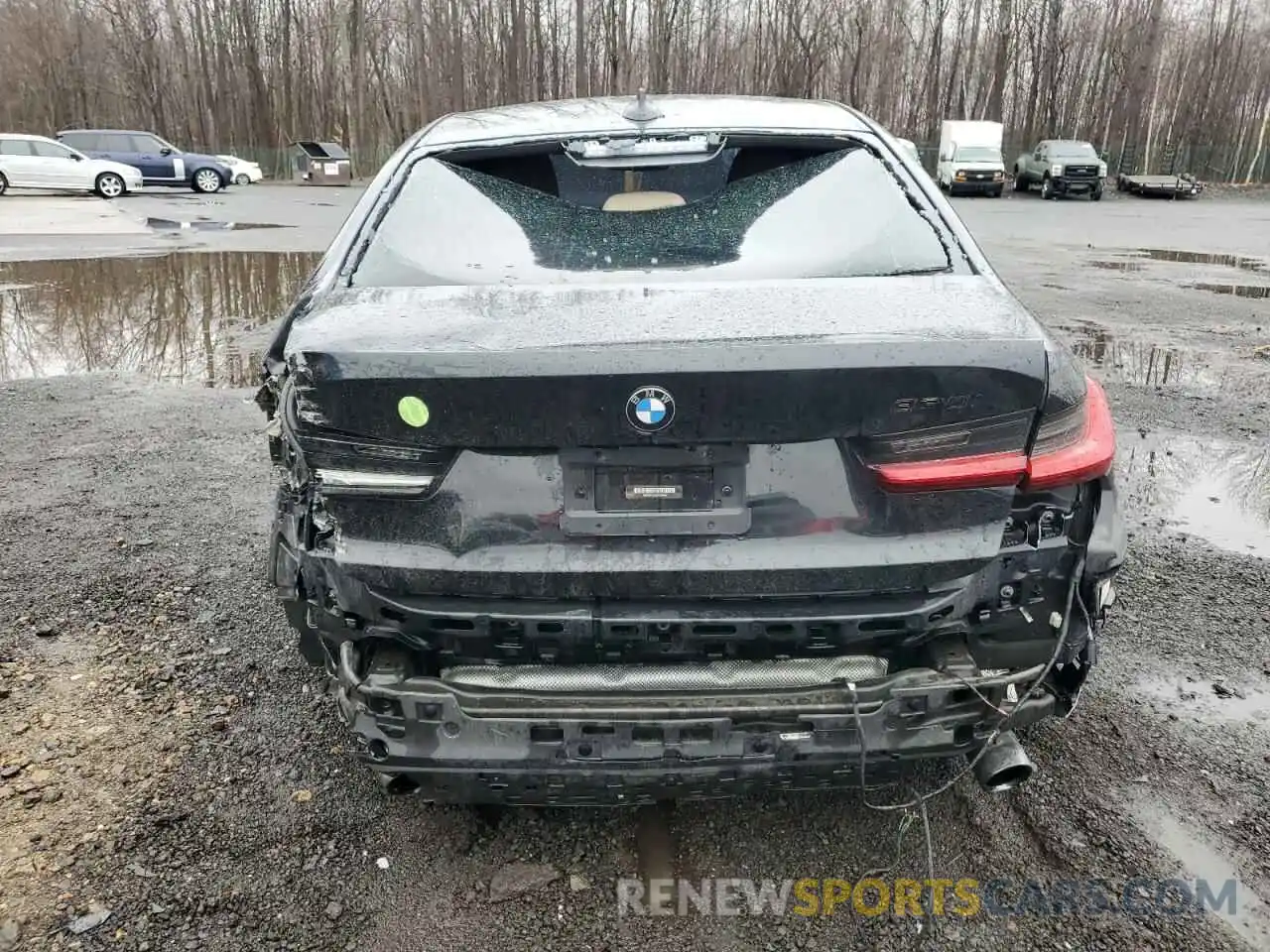 6 Фотография поврежденного автомобиля 3MW5R1J04L8B23842 BMW 3 SERIES 2020