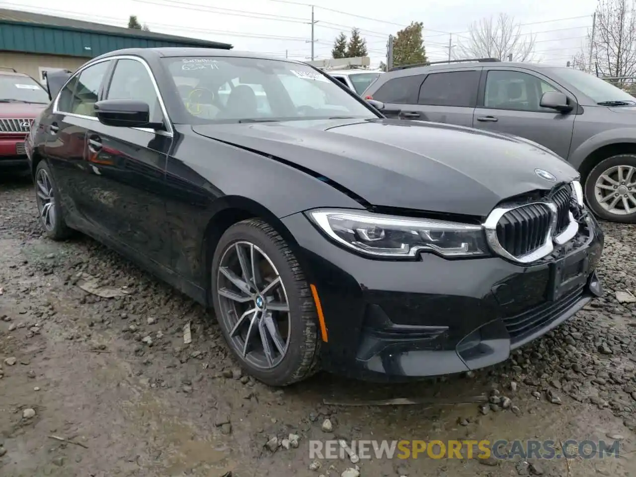 1 Photograph of a damaged car 3MW5R1J04L8B24201 BMW 3 SERIES 2020