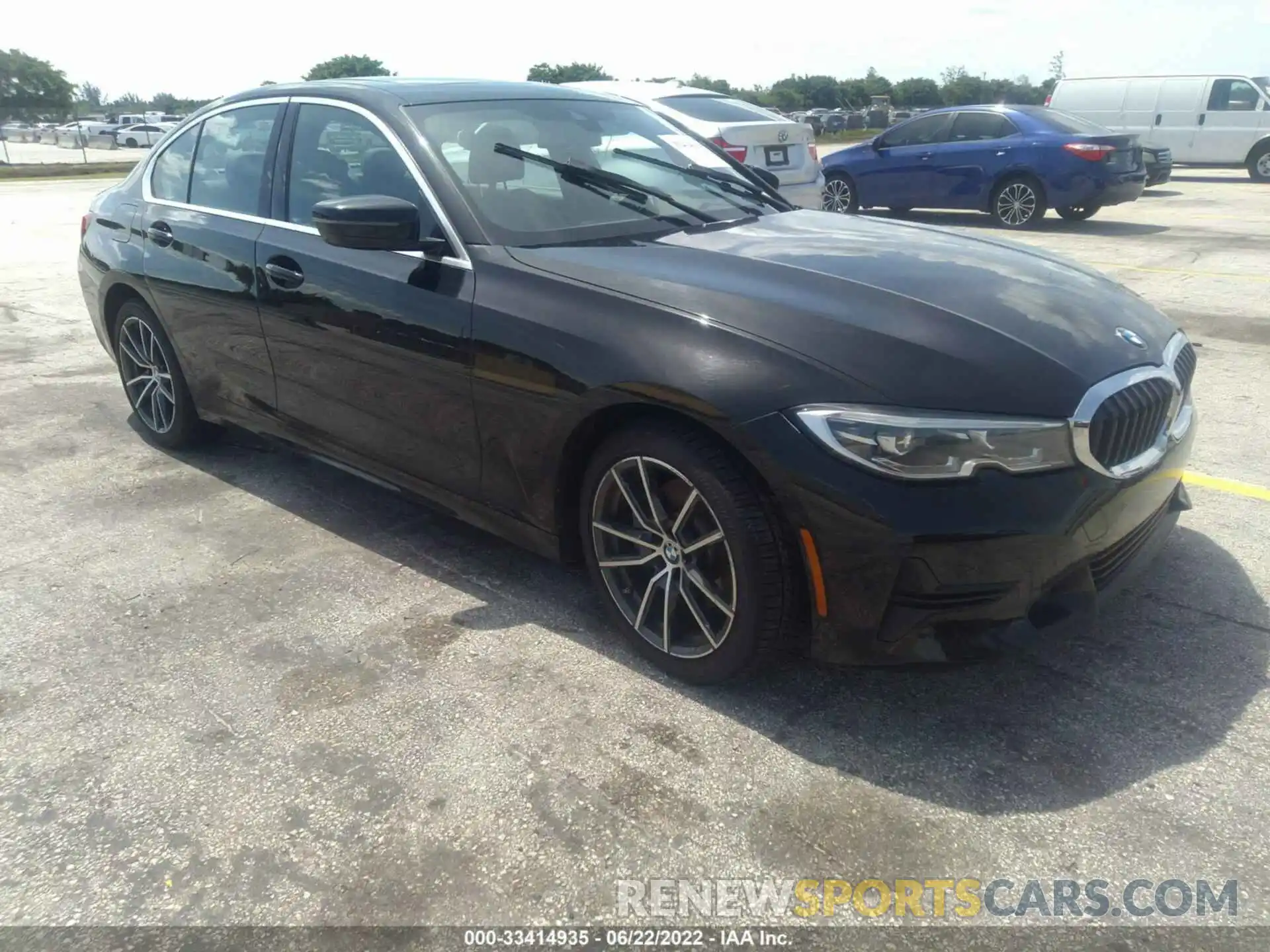 1 Photograph of a damaged car 3MW5R1J04L8B24800 BMW 3 SERIES 2020