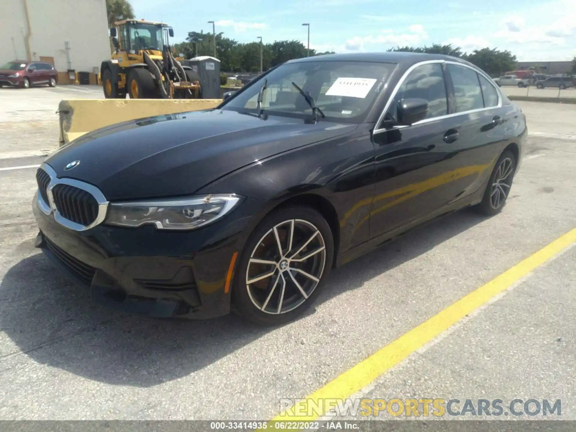 2 Photograph of a damaged car 3MW5R1J04L8B24800 BMW 3 SERIES 2020