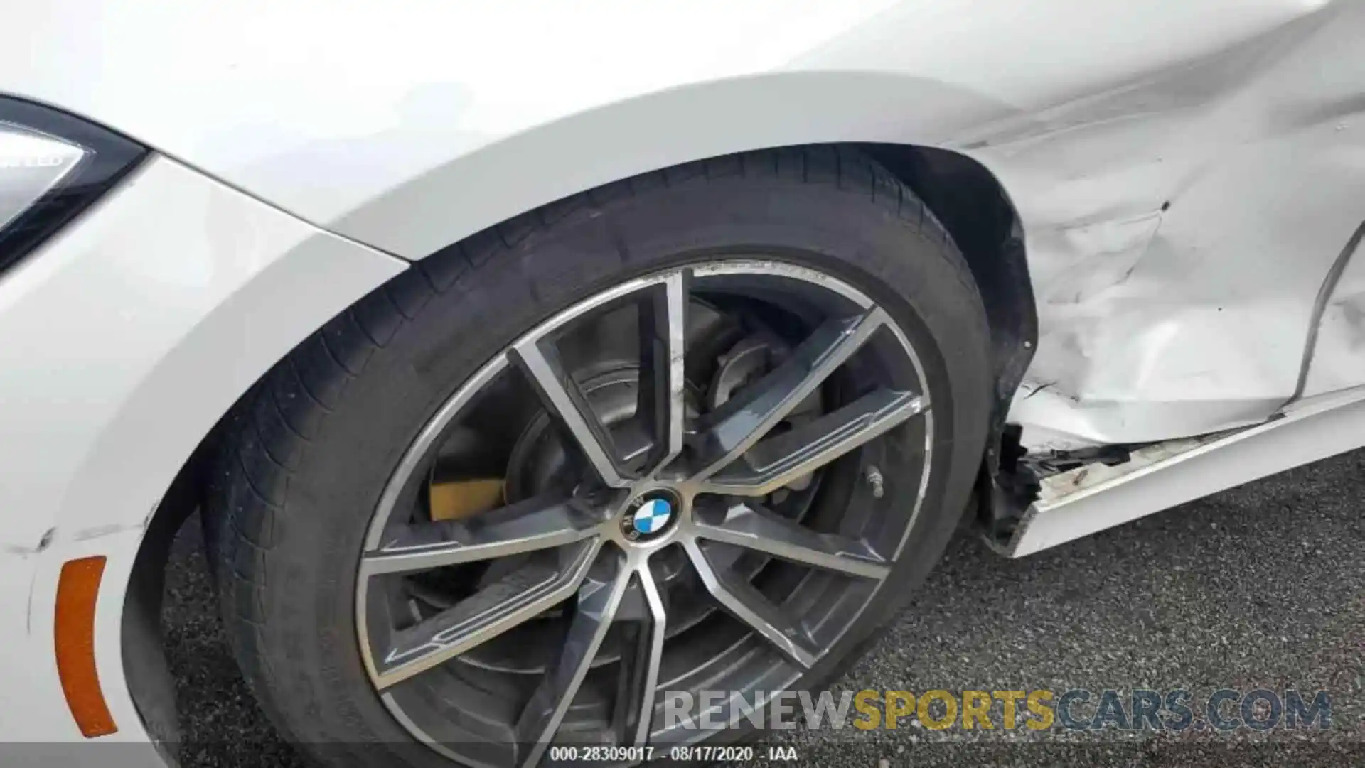 9 Фотография поврежденного автомобиля 3MW5R1J04L8B25221 BMW 3 SERIES 2020