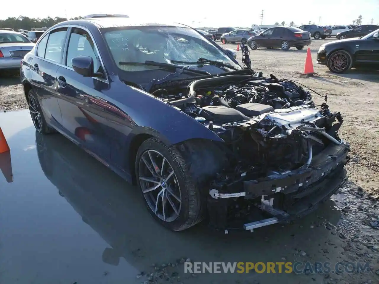 1 Photograph of a damaged car 3MW5R1J04L8B27924 BMW 3 SERIES 2020