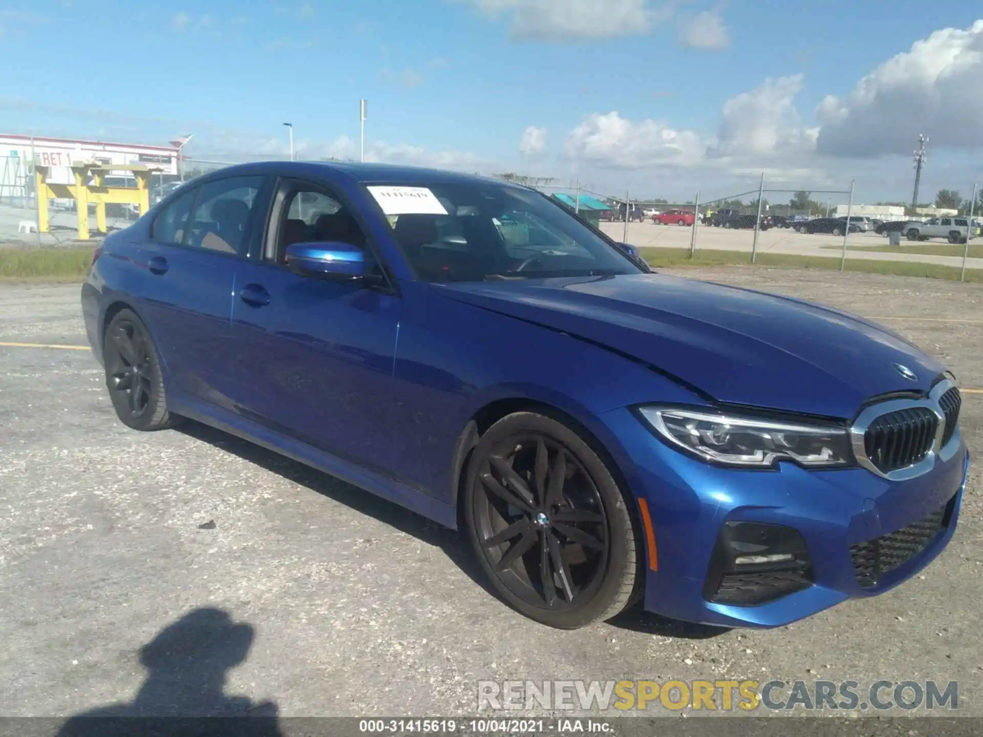 1 Photograph of a damaged car 3MW5R1J04L8B32816 BMW 3 SERIES 2020