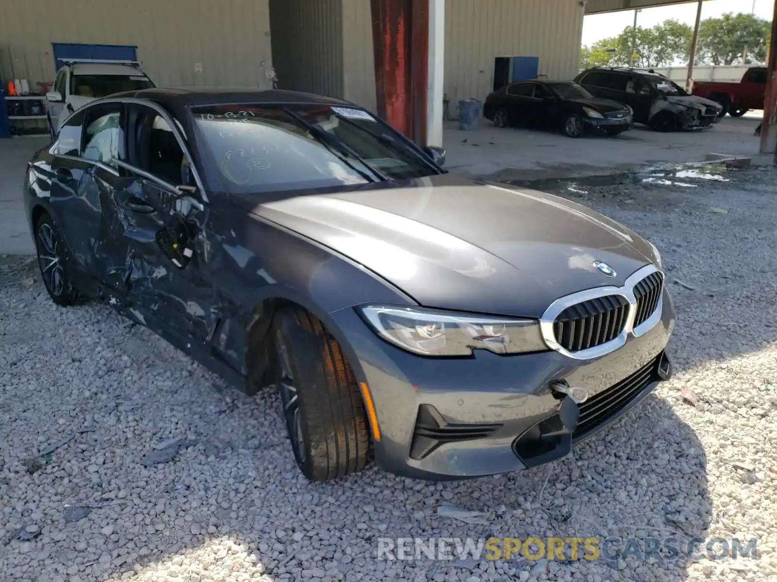 1 Photograph of a damaged car 3MW5R1J04L8B35960 BMW 3 SERIES 2020