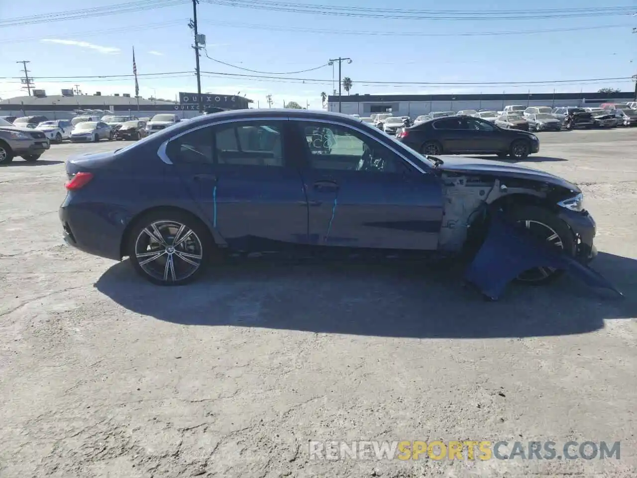 9 Photograph of a damaged car 3MW5R1J04L8B38003 BMW 3 SERIES 2020