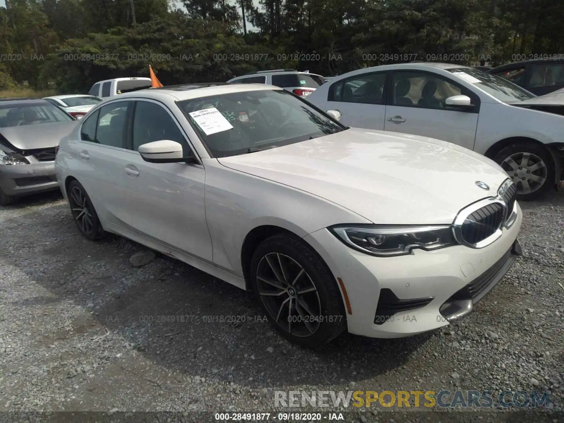 1 Photograph of a damaged car 3MW5R1J05L8B07651 BMW 3 SERIES 2020