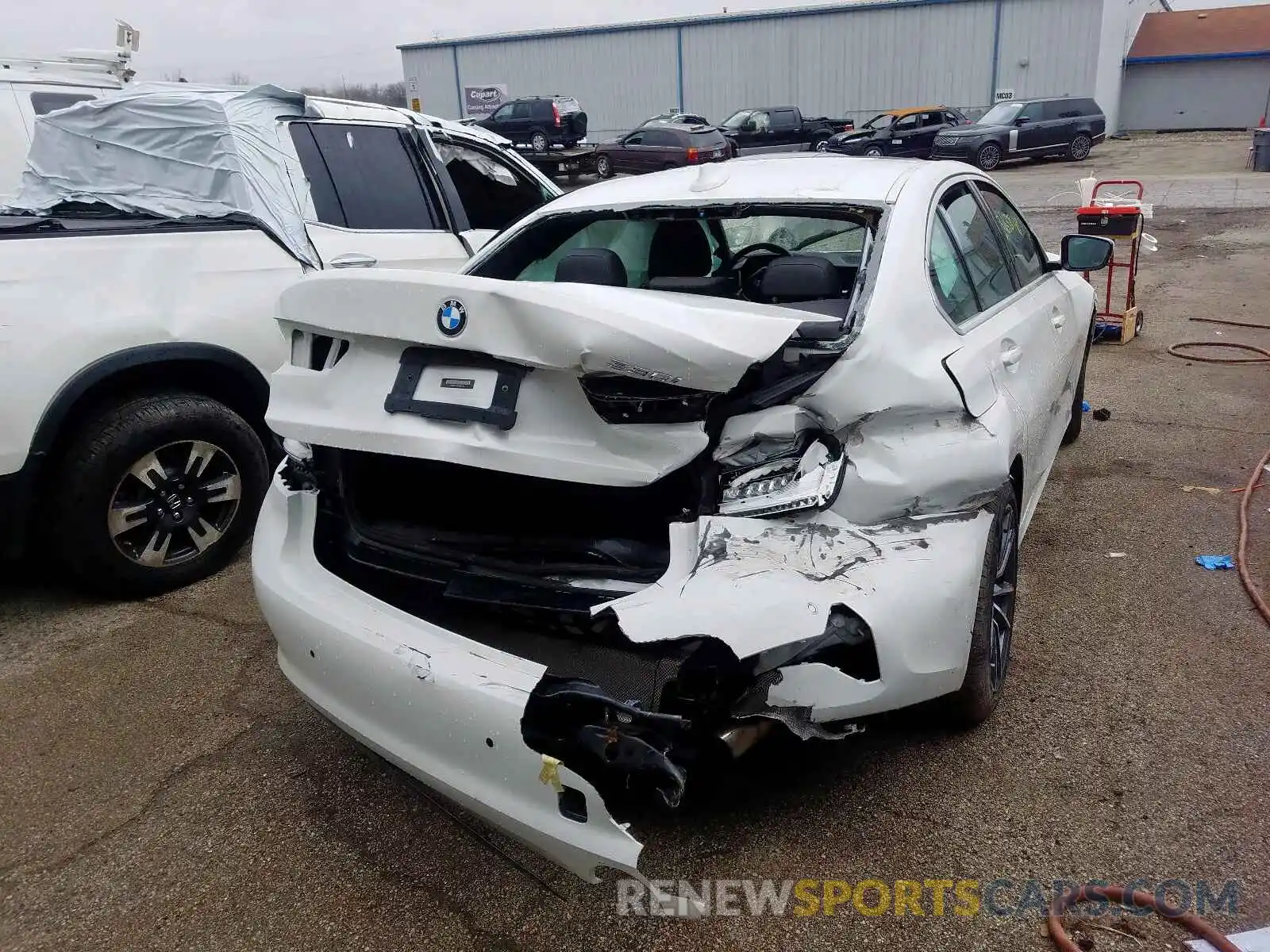 9 Photograph of a damaged car 3MW5R1J05L8B07701 BMW 3 SERIES 2020