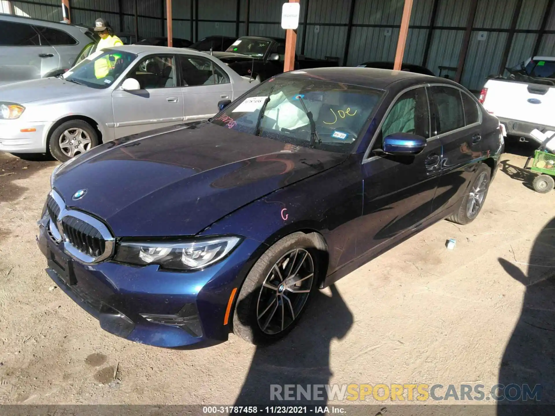 2 Photograph of a damaged car 3MW5R1J05L8B10579 BMW 3 SERIES 2020