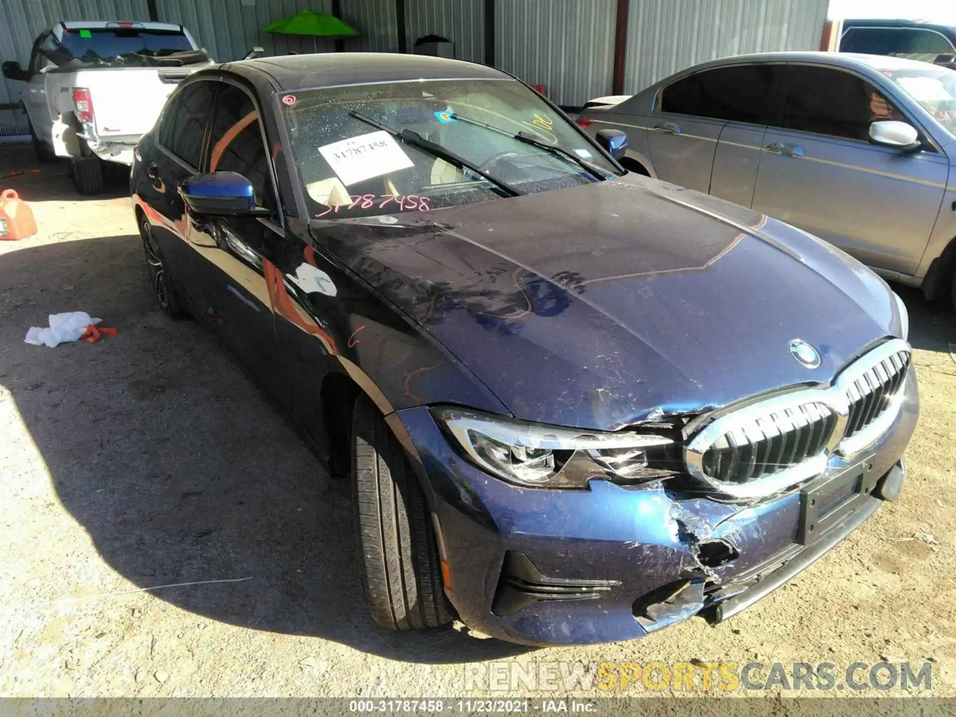 6 Фотография поврежденного автомобиля 3MW5R1J05L8B10579 BMW 3 SERIES 2020