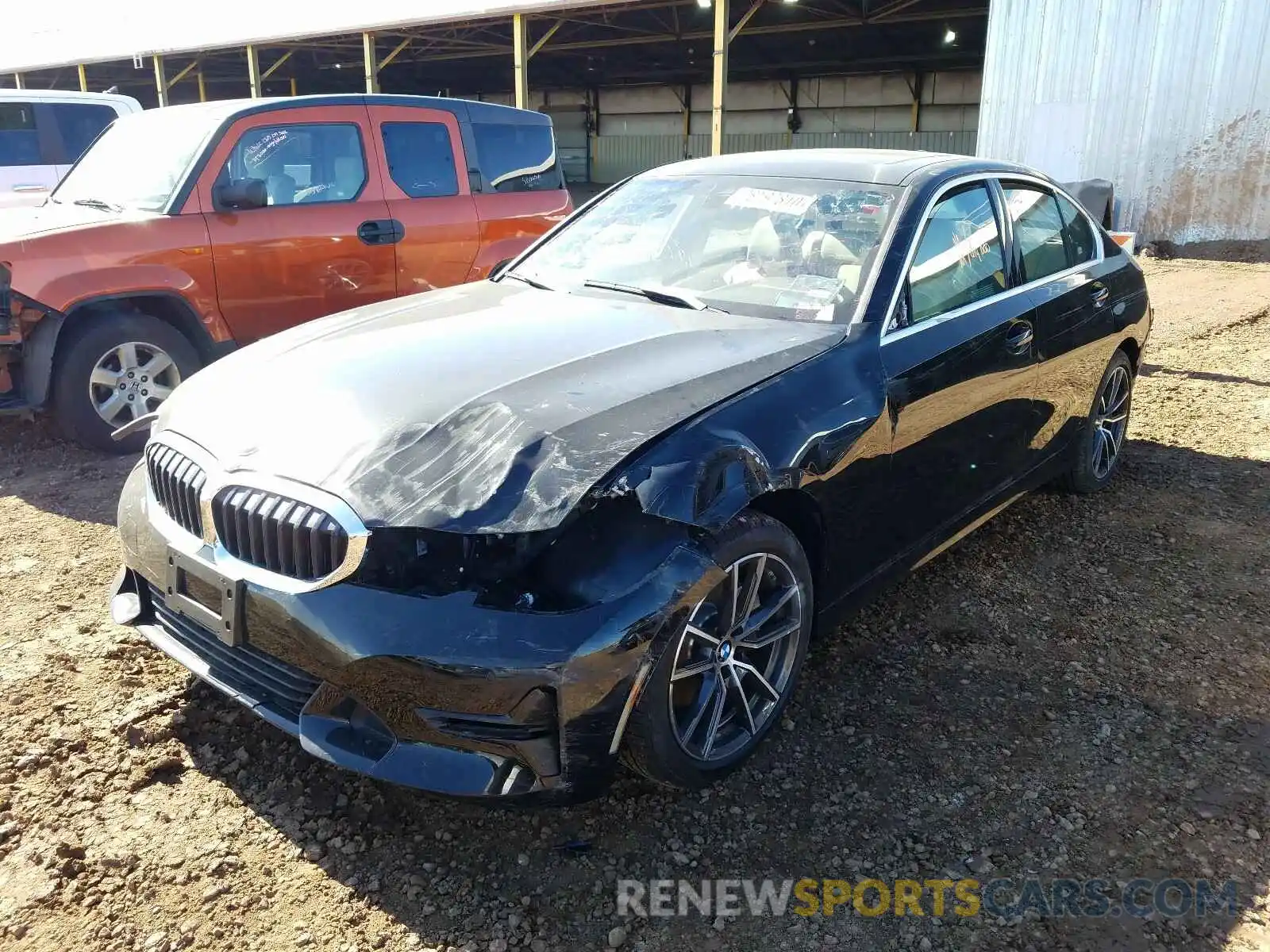 2 Photograph of a damaged car 3MW5R1J05L8B11733 BMW 3 SERIES 2020