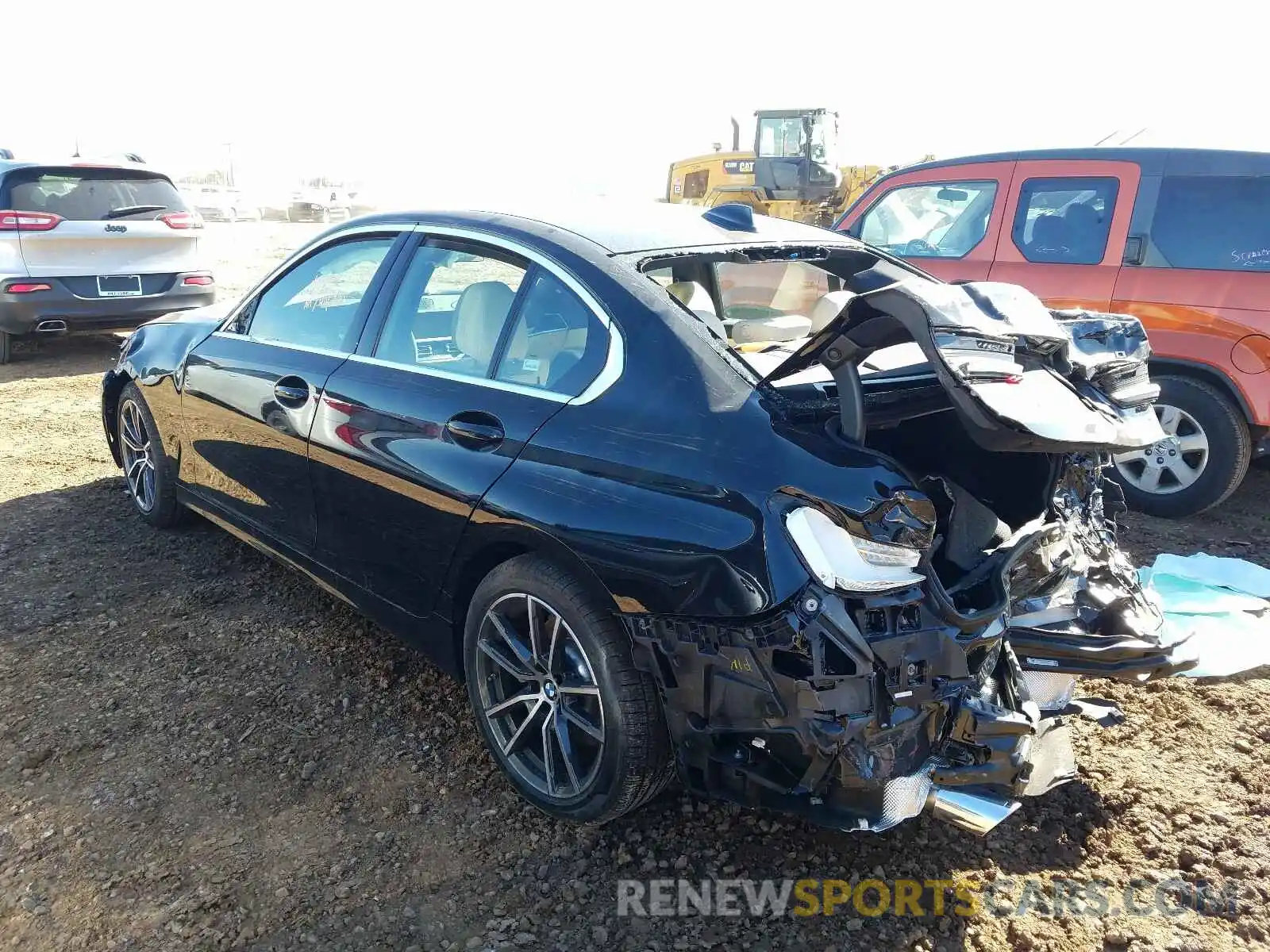 3 Photograph of a damaged car 3MW5R1J05L8B11733 BMW 3 SERIES 2020