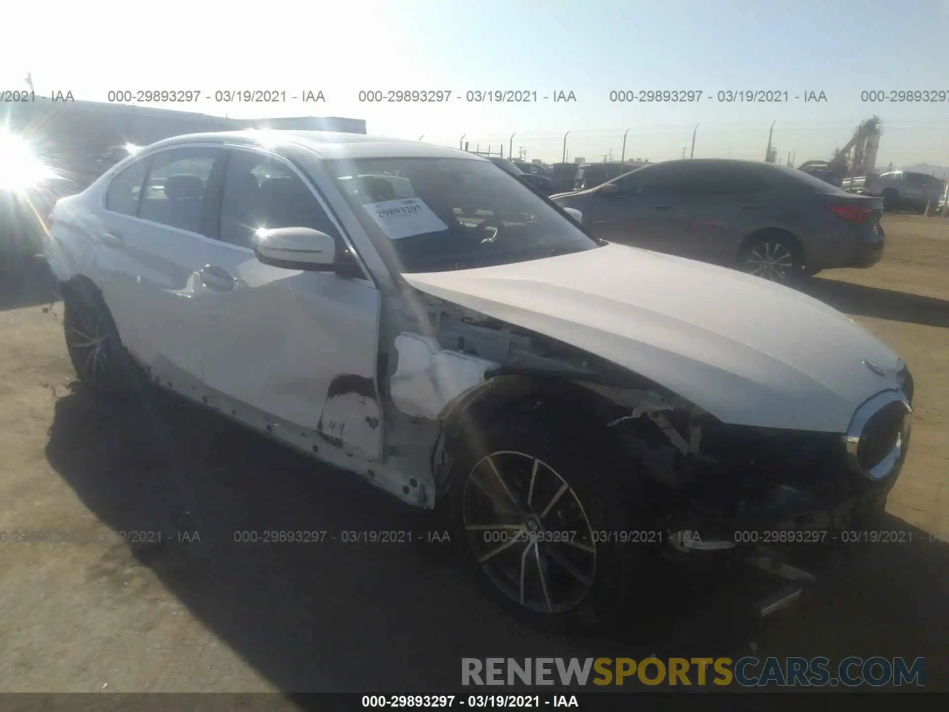 1 Photograph of a damaged car 3MW5R1J05L8B12882 BMW 3 SERIES 2020