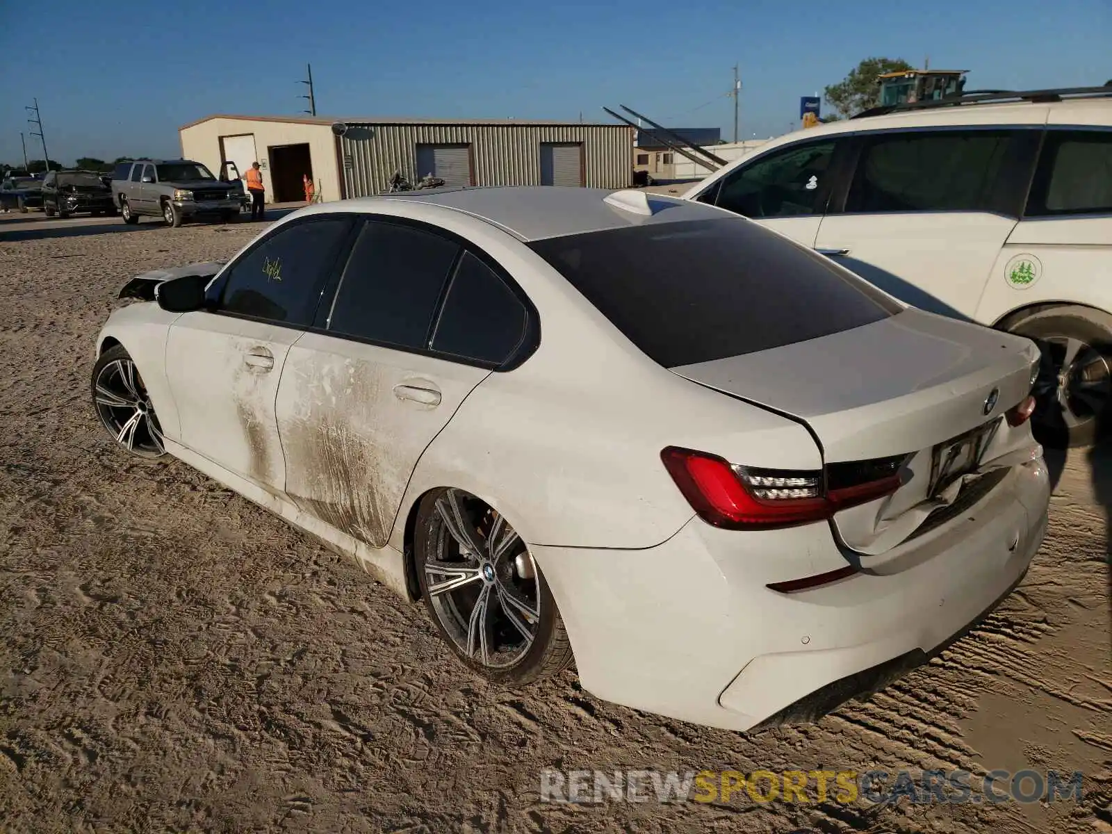 3 Photograph of a damaged car 3MW5R1J05L8B14311 BMW 3 SERIES 2020