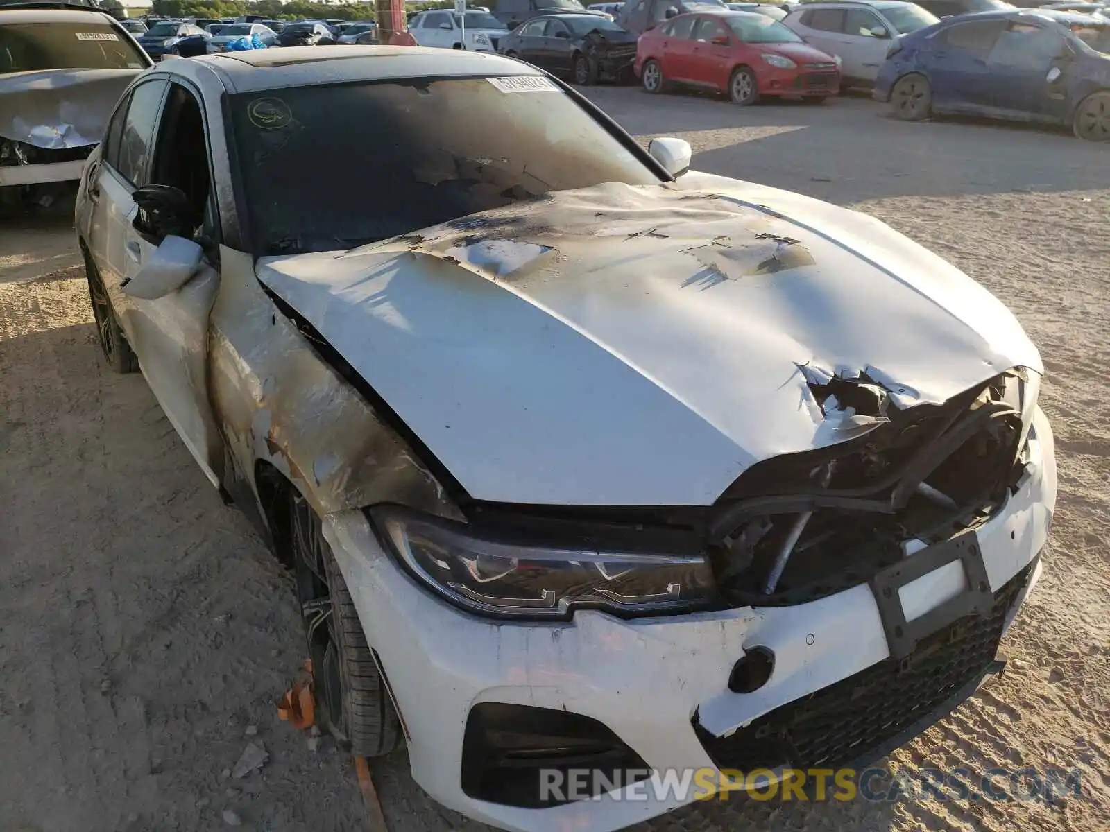 9 Photograph of a damaged car 3MW5R1J05L8B14311 BMW 3 SERIES 2020