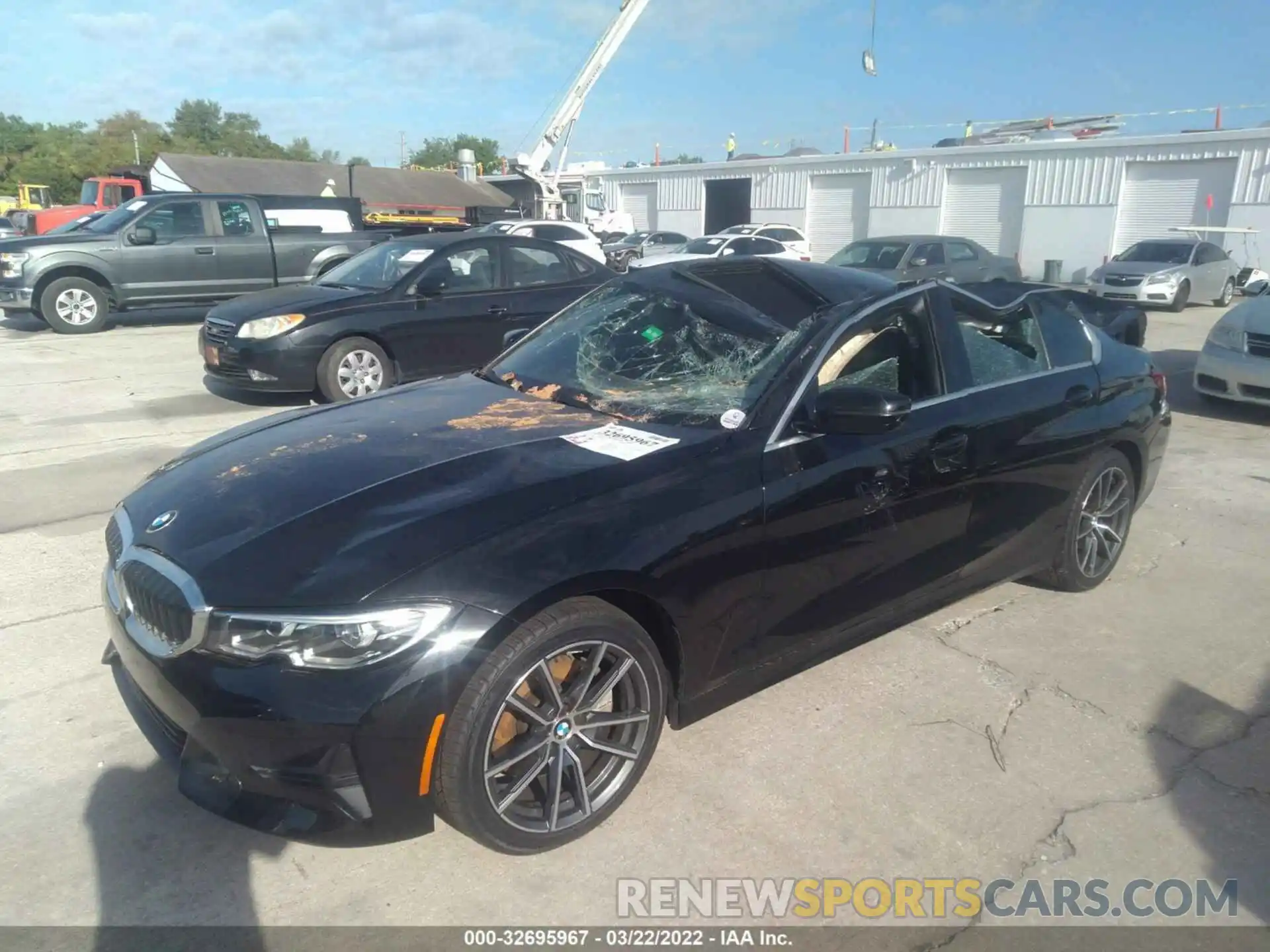 2 Photograph of a damaged car 3MW5R1J05L8B14843 BMW 3 SERIES 2020