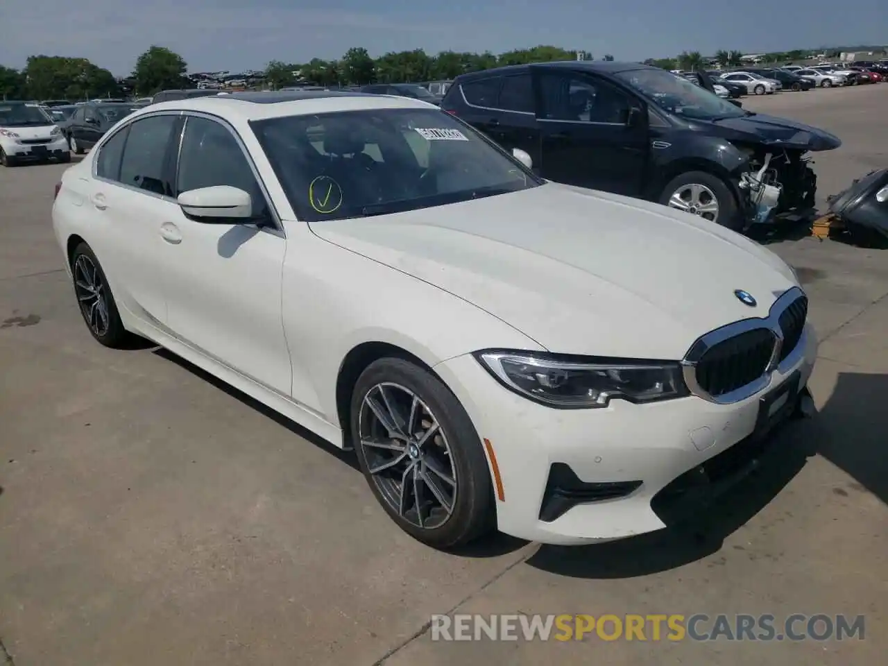 1 Photograph of a damaged car 3MW5R1J05L8B17421 BMW 3 SERIES 2020