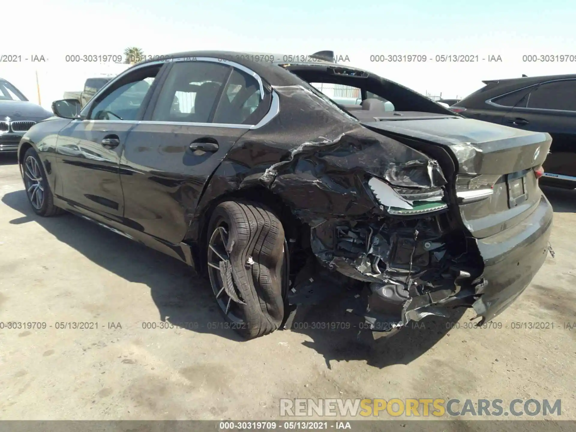 3 Photograph of a damaged car 3MW5R1J05L8B17760 BMW 3 SERIES 2020