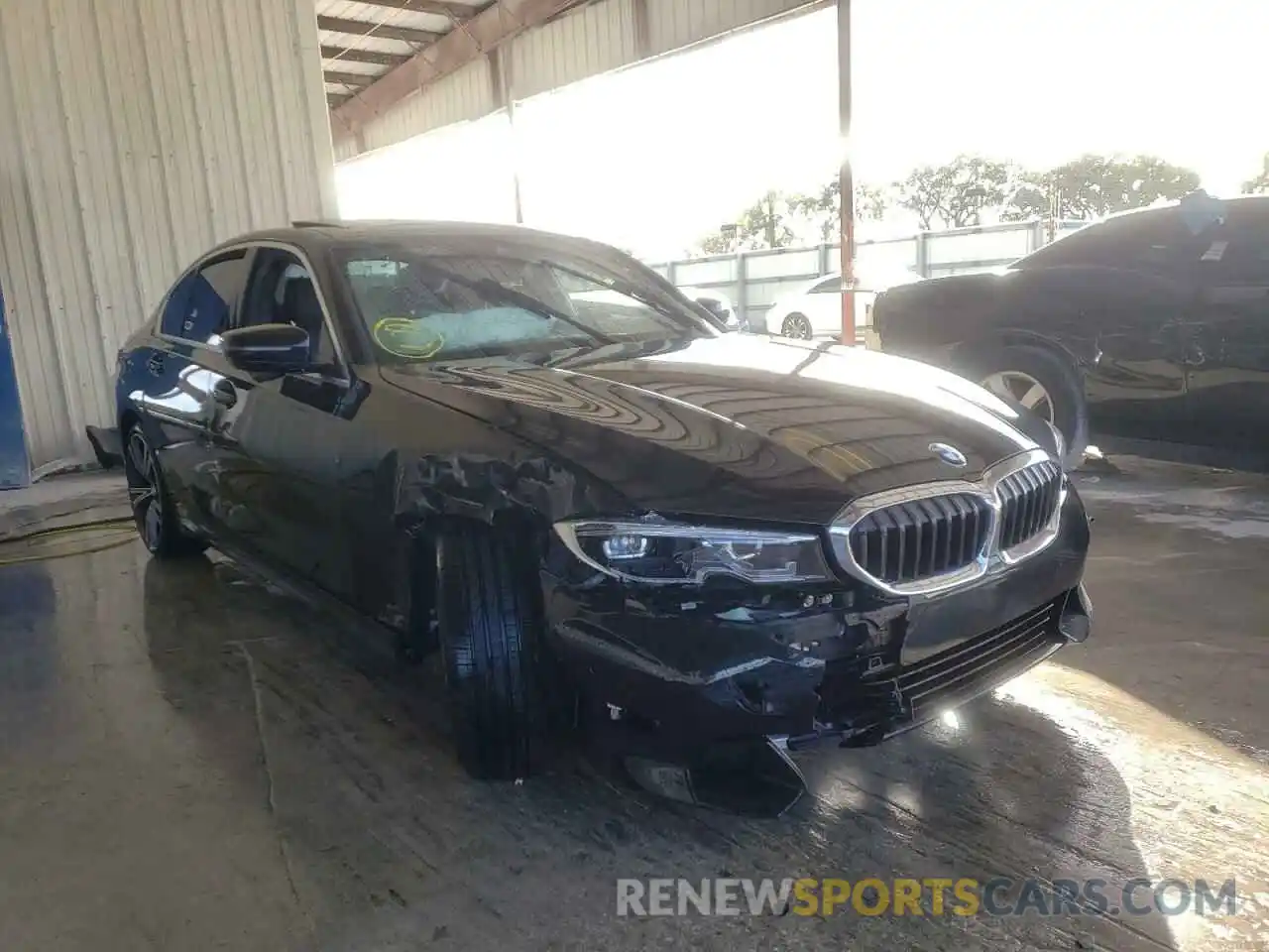 1 Photograph of a damaged car 3MW5R1J05L8B19573 BMW 3 SERIES 2020