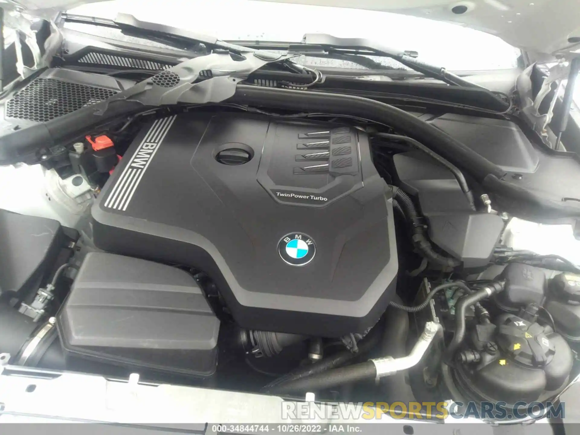 10 Фотография поврежденного автомобиля 3MW5R1J05L8B21808 BMW 3 SERIES 2020