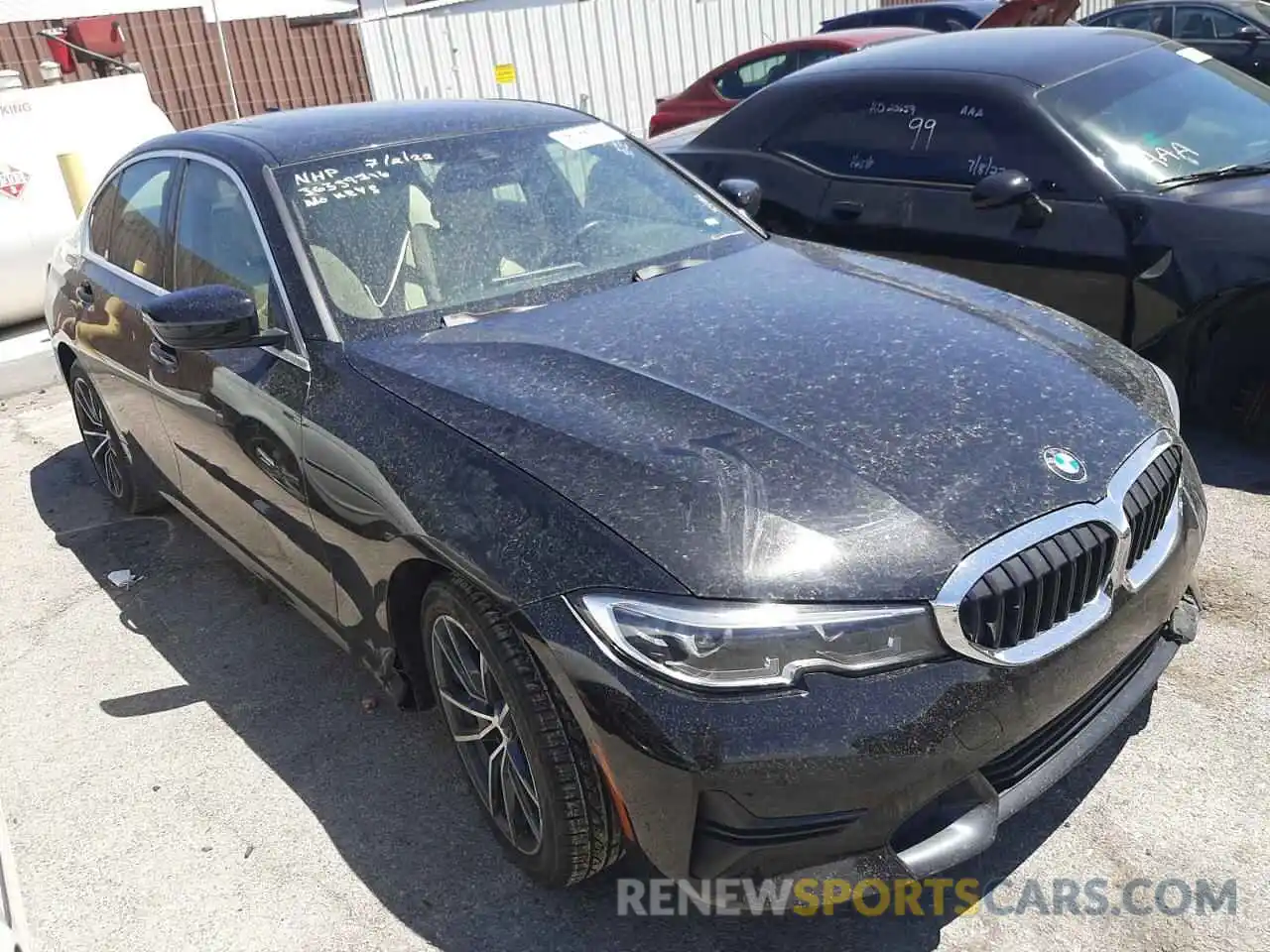 1 Photograph of a damaged car 3MW5R1J05L8B23249 BMW 3 SERIES 2020