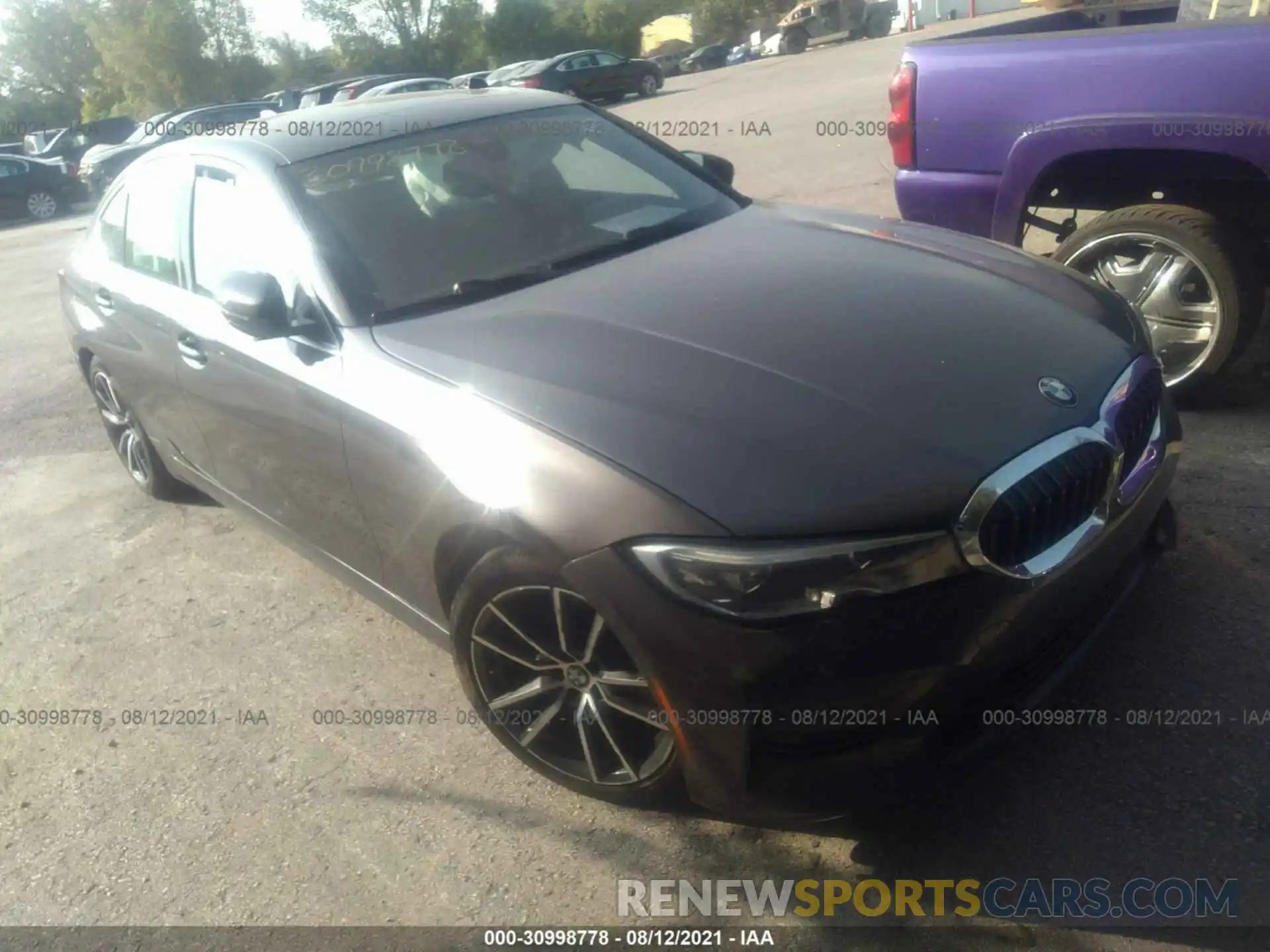 1 Photograph of a damaged car 3MW5R1J05L8B24093 BMW 3 SERIES 2020