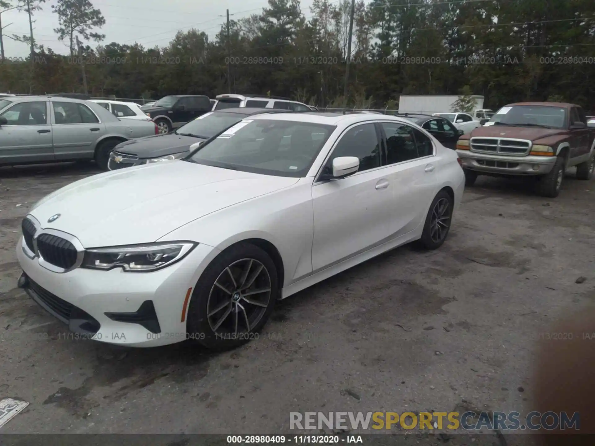 2 Photograph of a damaged car 3MW5R1J05L8B25289 BMW 3 SERIES 2020