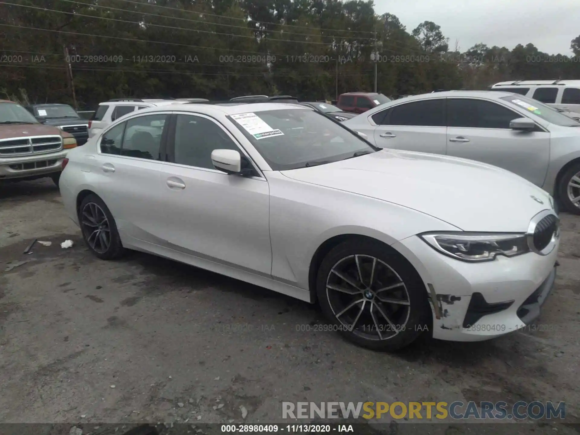 6 Photograph of a damaged car 3MW5R1J05L8B25289 BMW 3 SERIES 2020