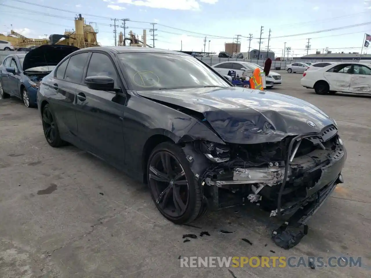 1 Photograph of a damaged car 3MW5R1J05L8B28791 BMW 3 SERIES 2020