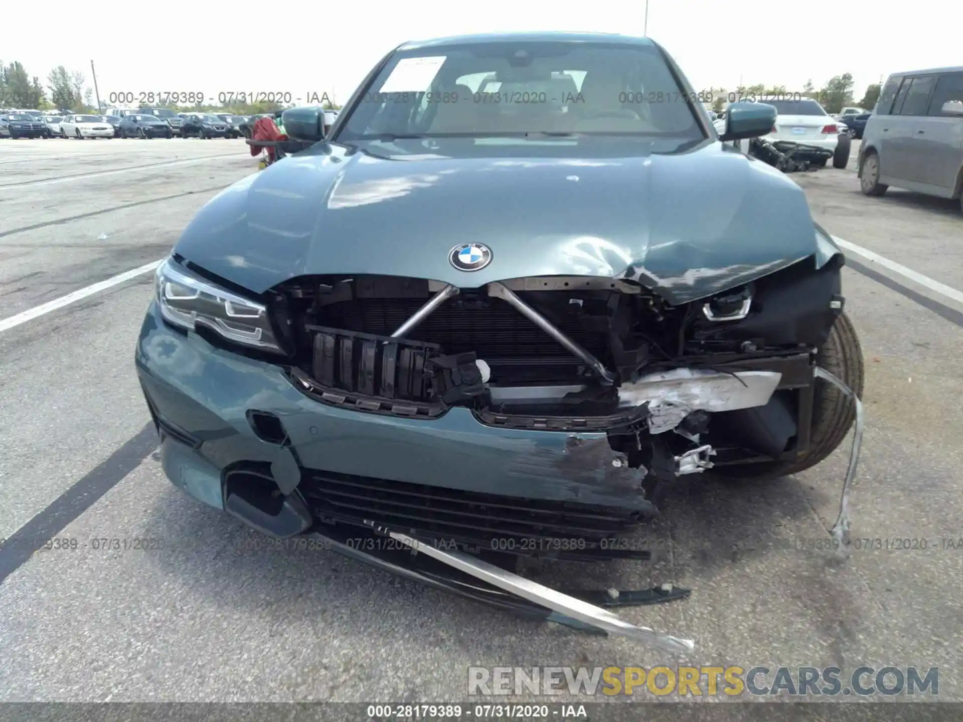 6 Photograph of a damaged car 3MW5R1J05L8B29326 BMW 3 SERIES 2020