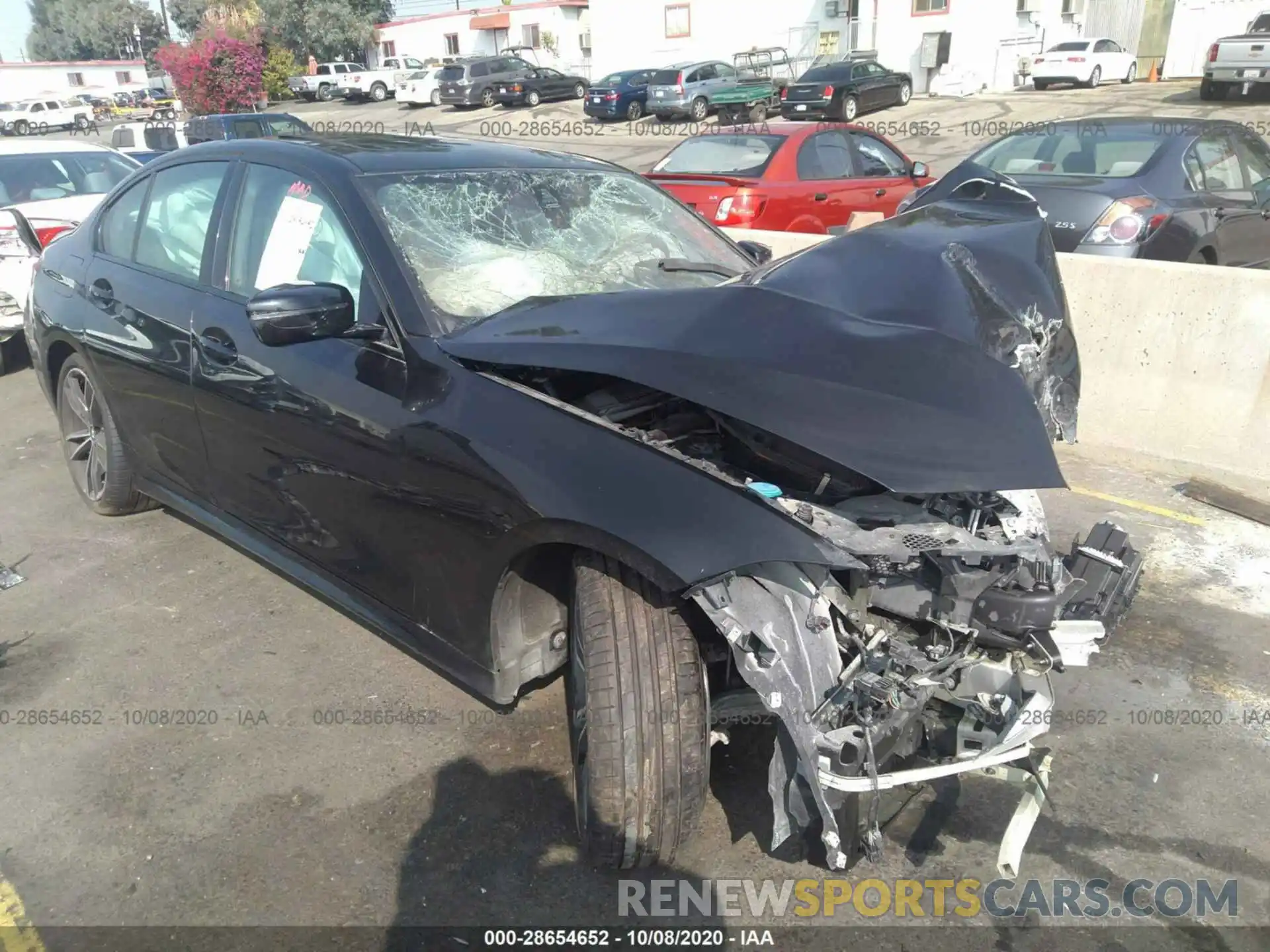 1 Фотография поврежденного автомобиля 3MW5R1J05L8B30766 BMW 3 SERIES 2020