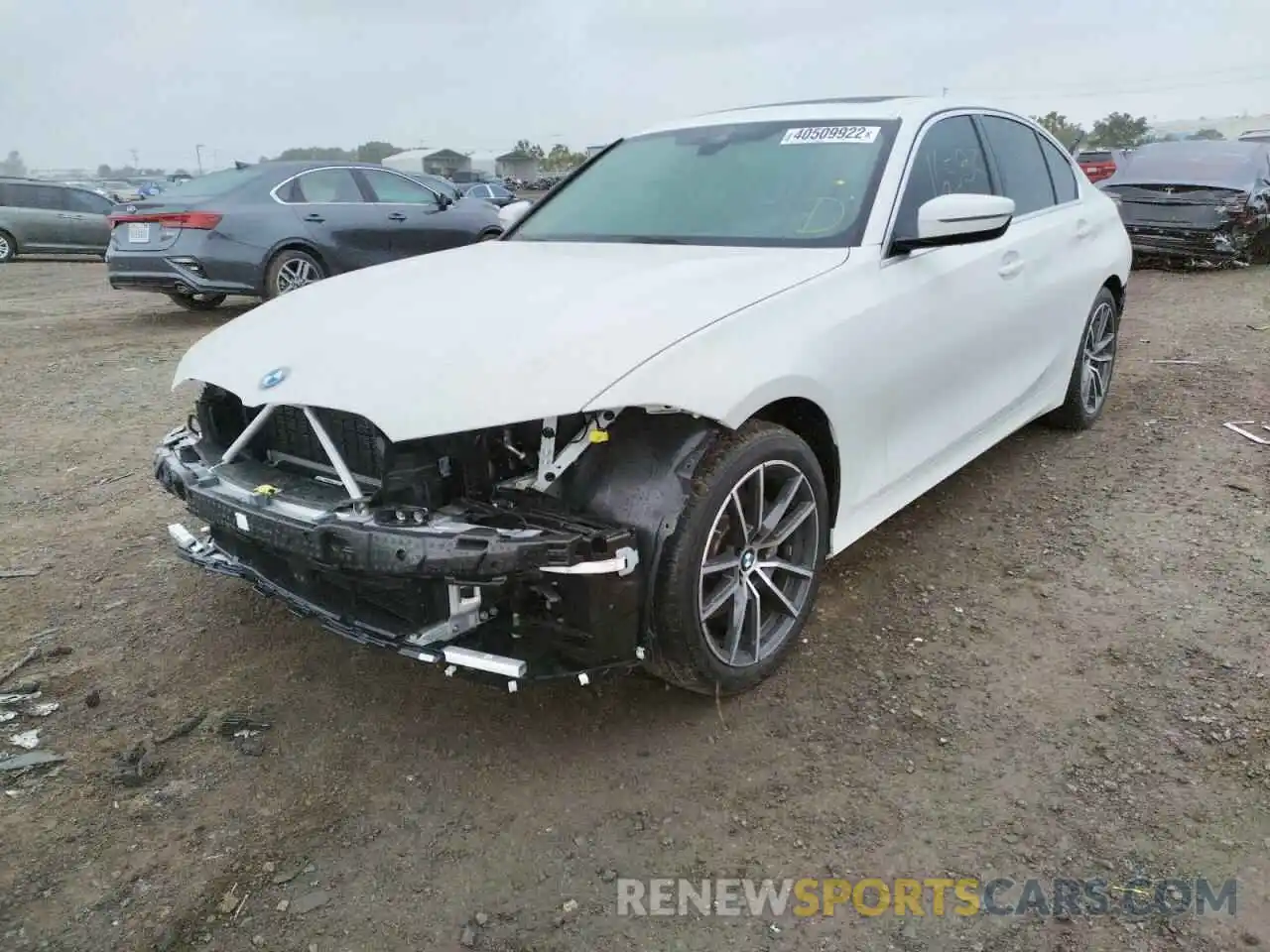 2 Photograph of a damaged car 3MW5R1J05L8B34655 BMW 3 SERIES 2020