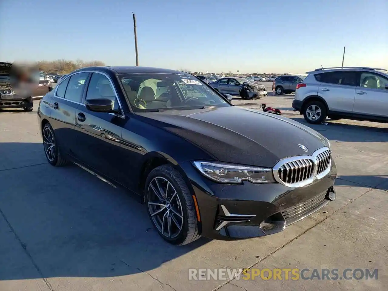 1 Photograph of a damaged car 3MW5R1J05L8B37751 BMW 3 SERIES 2020